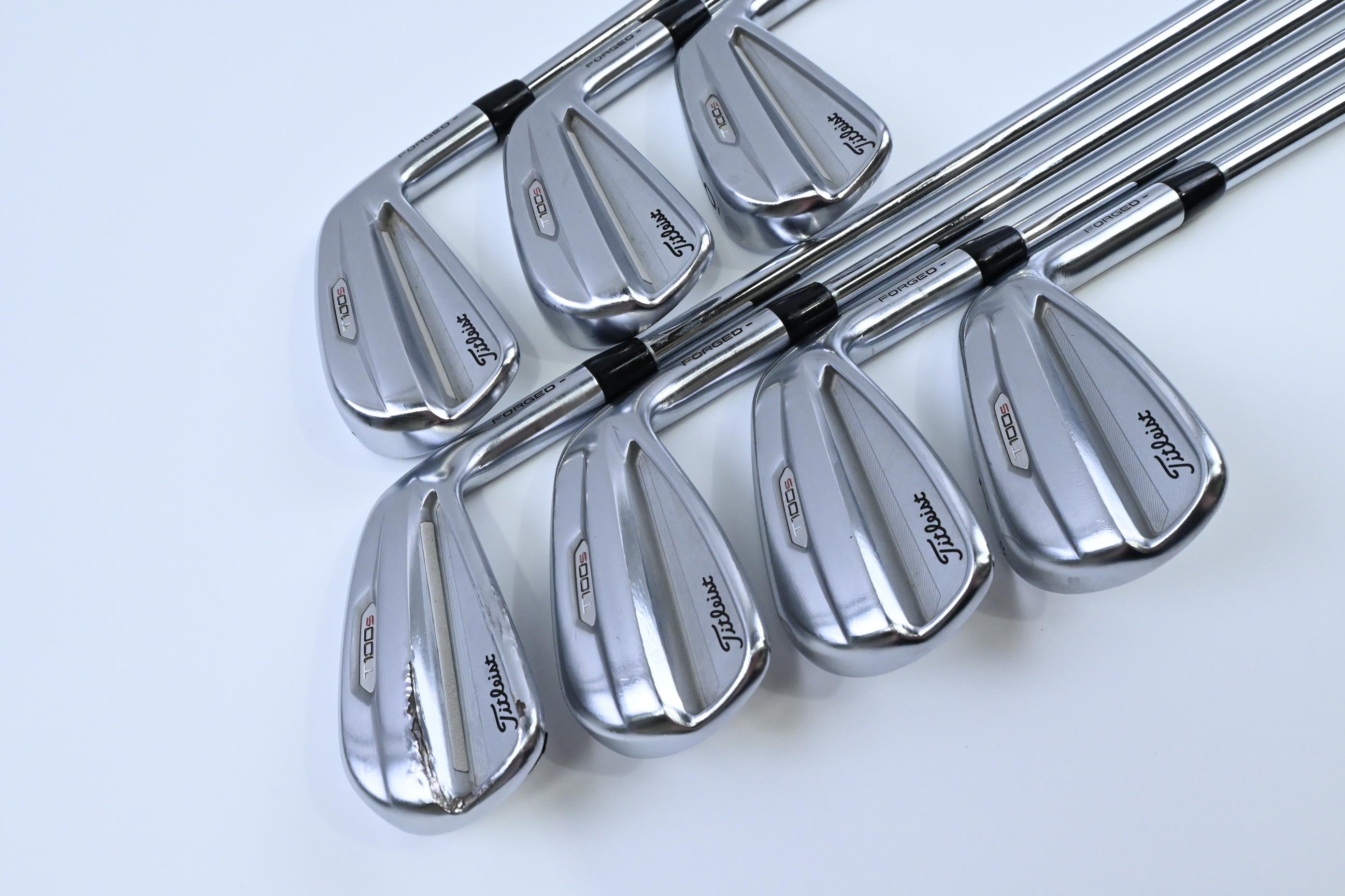 Titleist T100.S 2021 Irons / 4-PW / Stiff Flex Project X Rifle Shafts