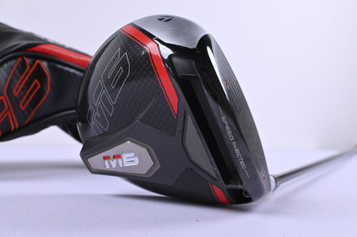 TaylorMade M6 Driver / 10.5 Degree / Stiff Flex HZRDUS Smoke Blue RDX 60 Shaft