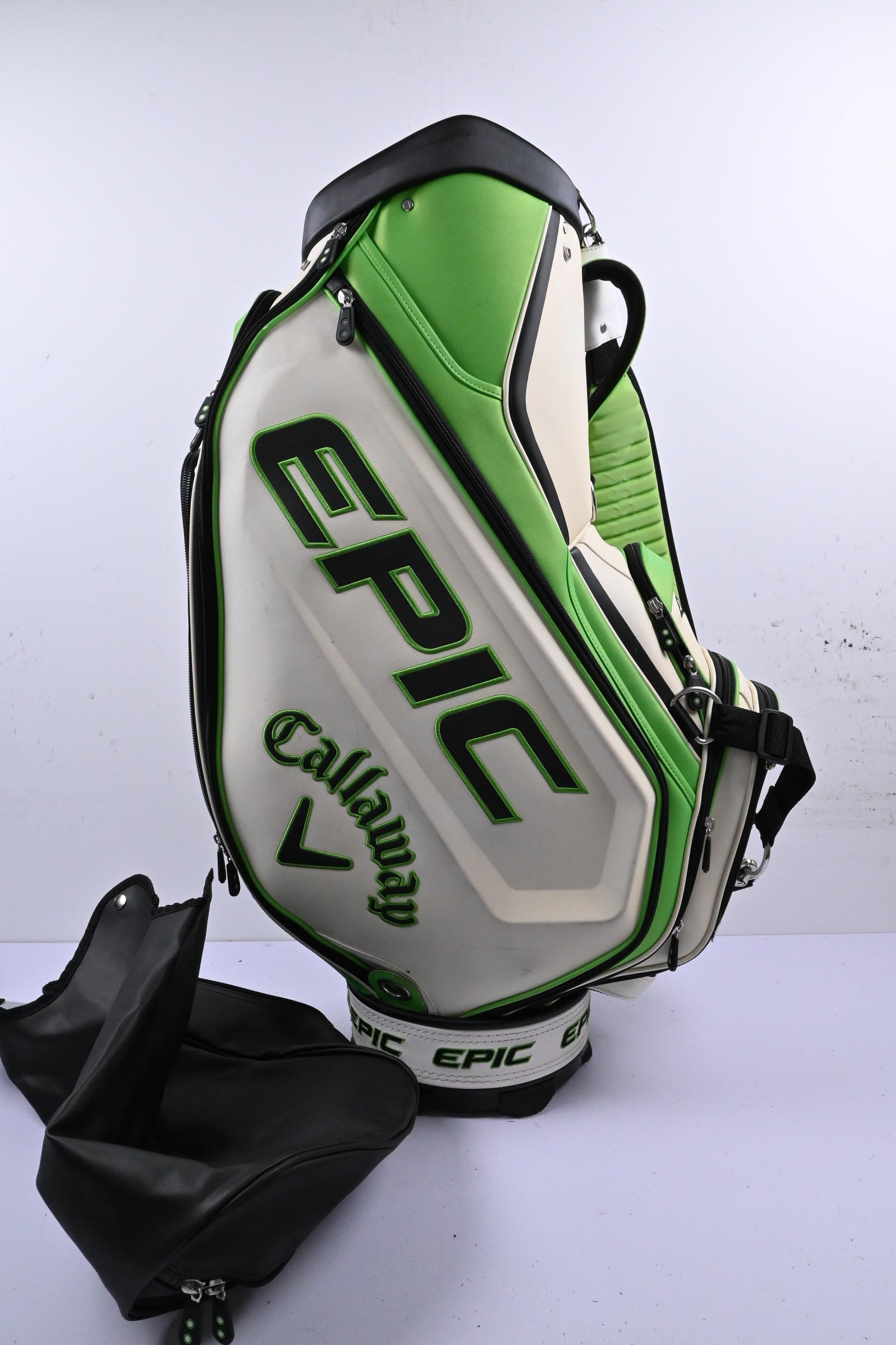 Callaway Epic Tour Bag / 6-Way Divider / White, Green & Black