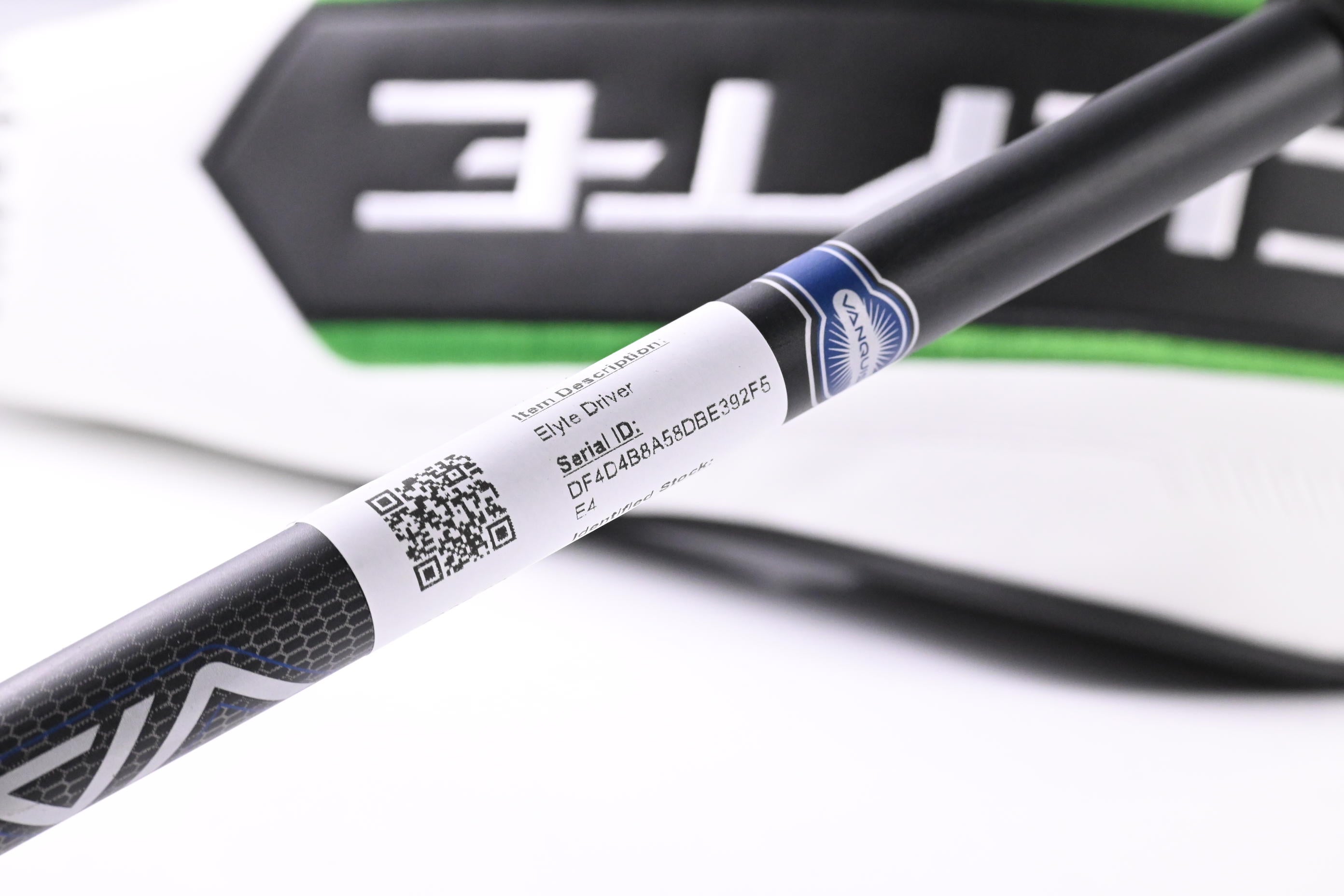 Callaway Elyte Driver / 12 Degree / Regular Flex Vanquish 4 Shaft