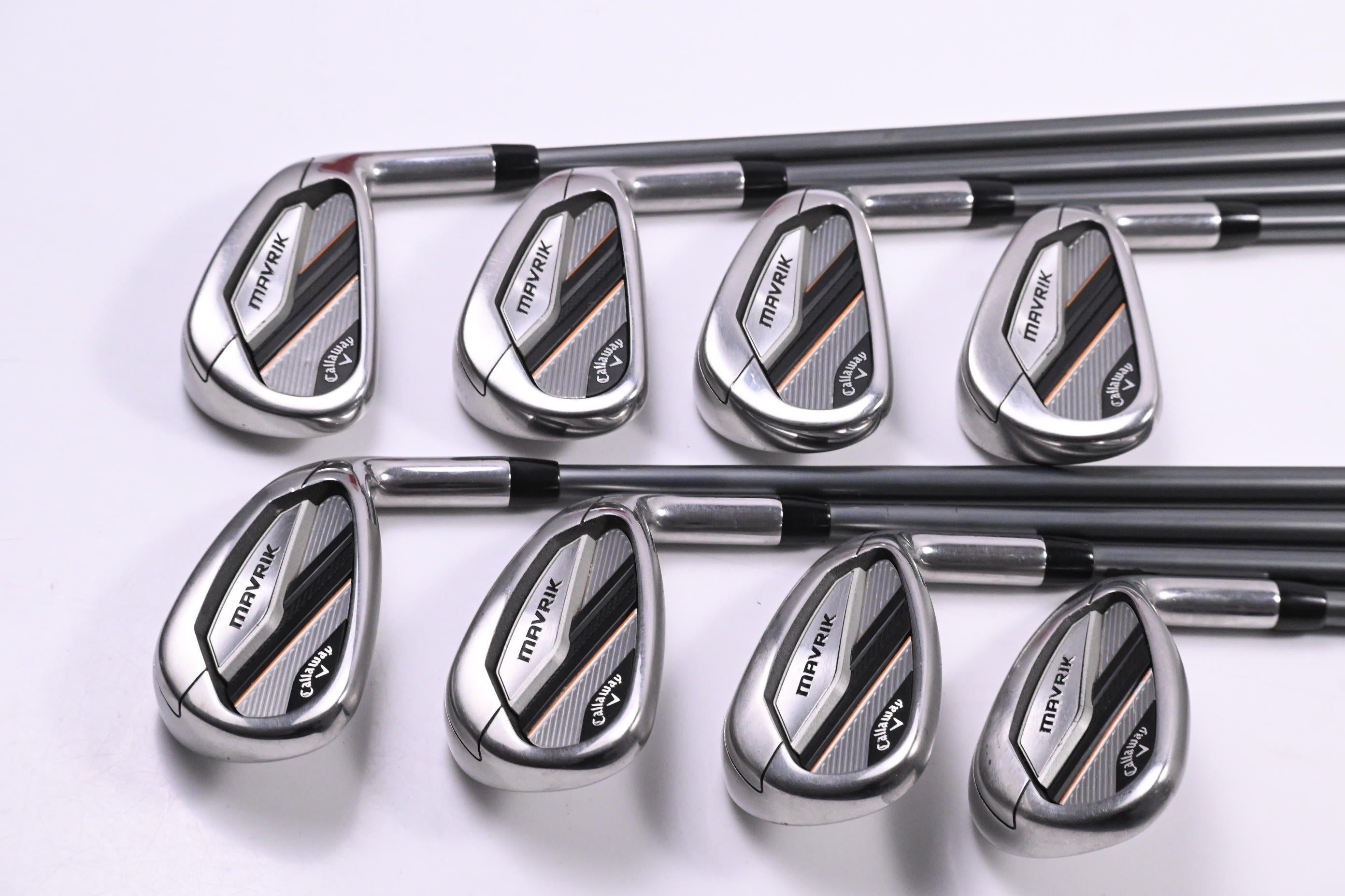 Callaway Mavrik Irons / 4-PW+GW / Senior Flex Catalyst 55 Shafts