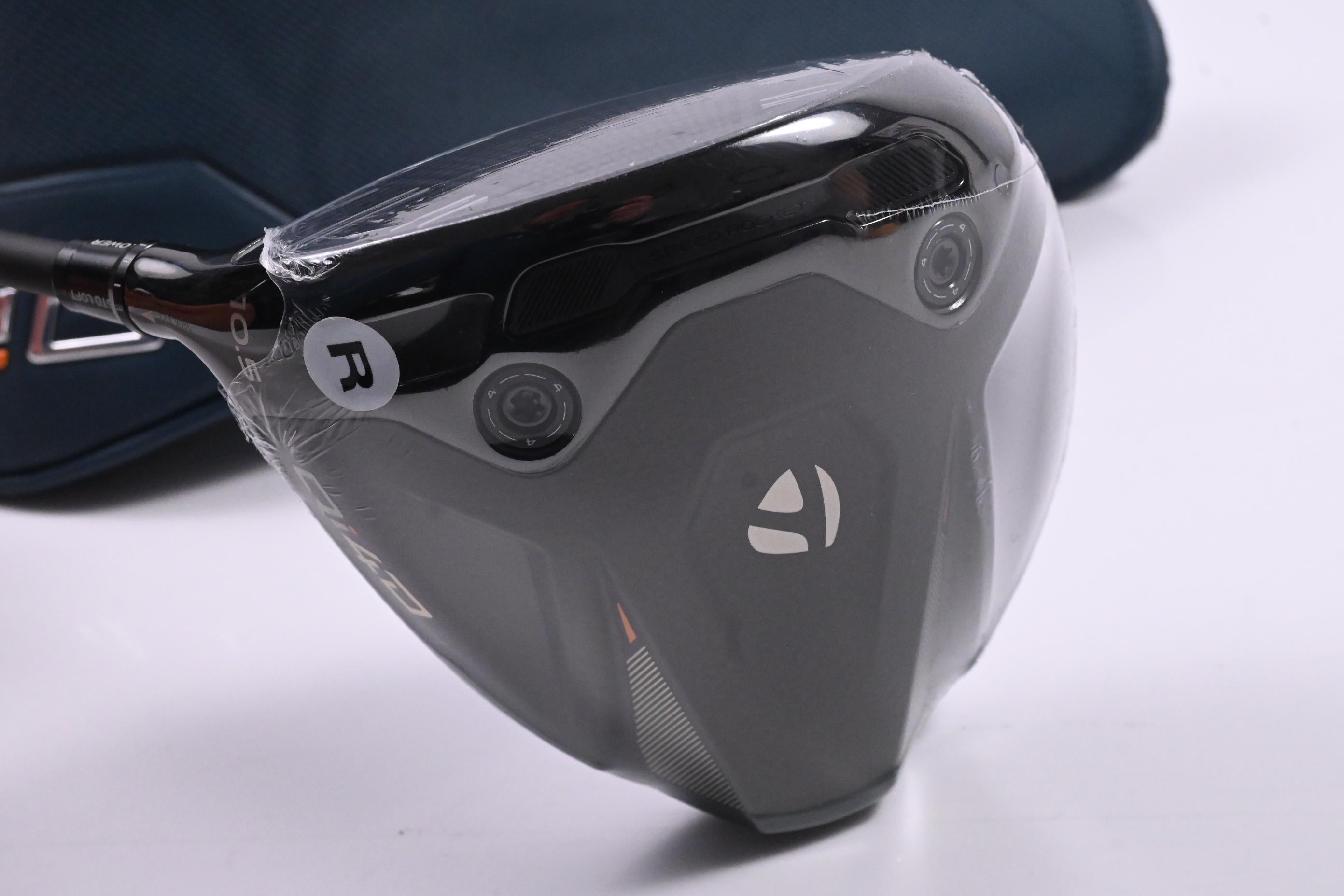Left Hand Taylormade Qi4D Driver / 10.5 Degree / Regular Flex REAX Blue 50 Shaft