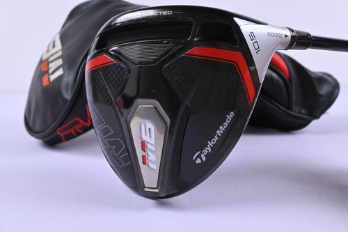 TaylorMade M6 Driver / 10.5 Degree / Stiff Flex HZRDUS Smoke Blue RDX 60 Shaft