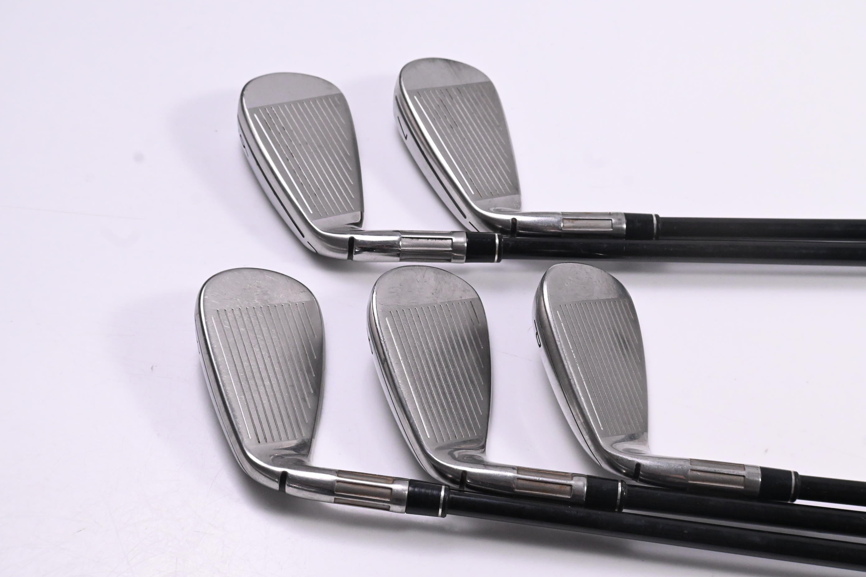 Taylormade M6 Irons / 6-PW / Senior Flex Fujikura Atmos Orange 5 Shafts