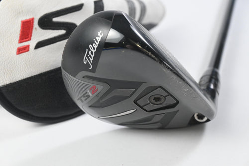 Titleist TSi2 #4 Hybrid / 21 Degree / Stiff Flex HZRDUS Smoke Black RDX 80 Shaft