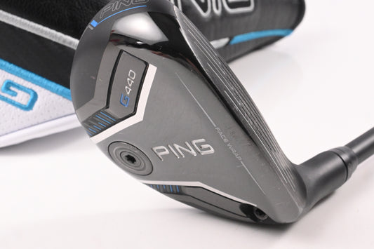 Ping G440 #7 Hybrid / 34 Degree / Regular Flex Ping Alta CB Blue 70 Shaft