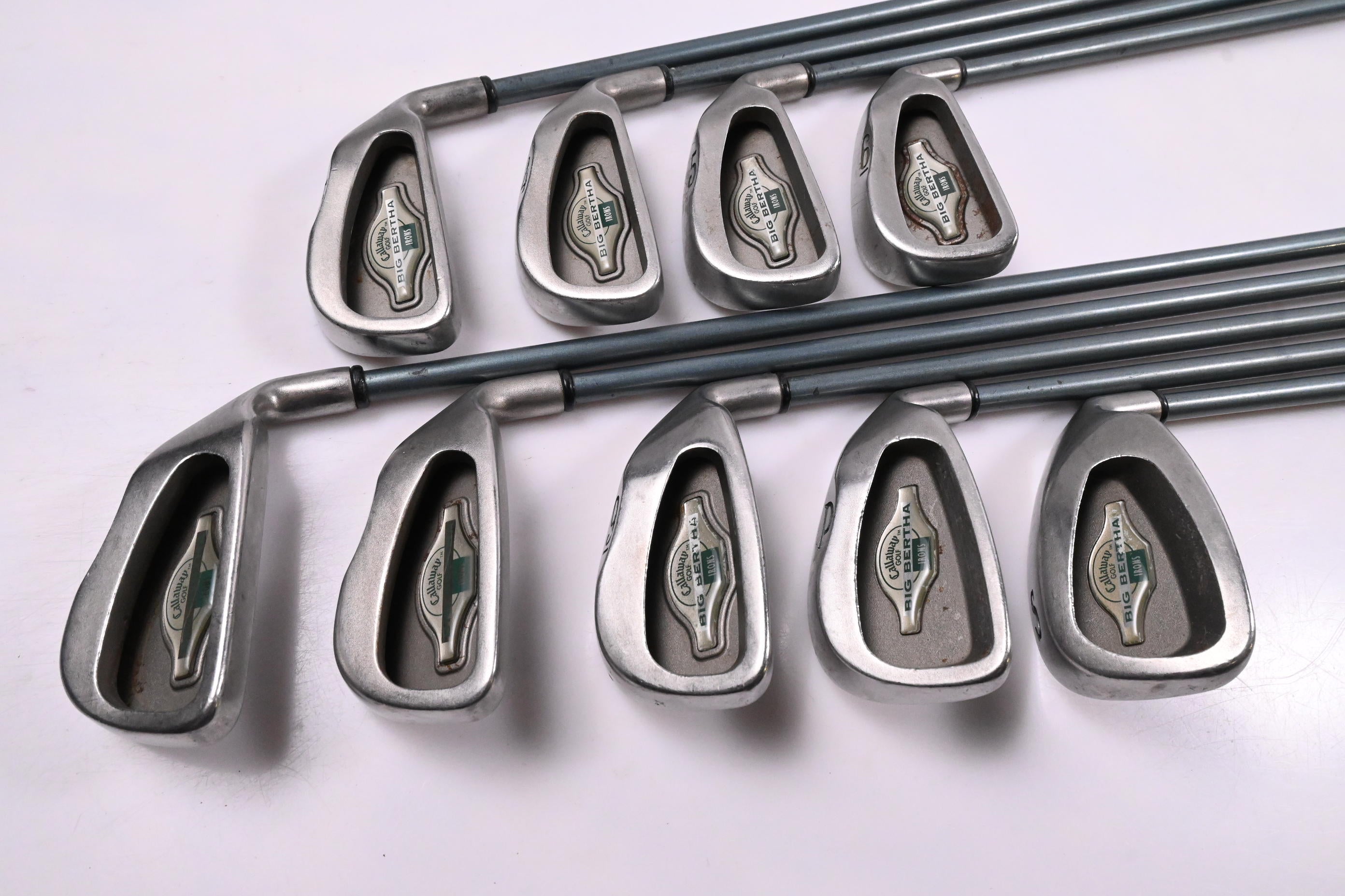 Ladies Callaway Big Bertha 1996 Irons / 3-PW+SW / Ladies Flex Callaway Shafts