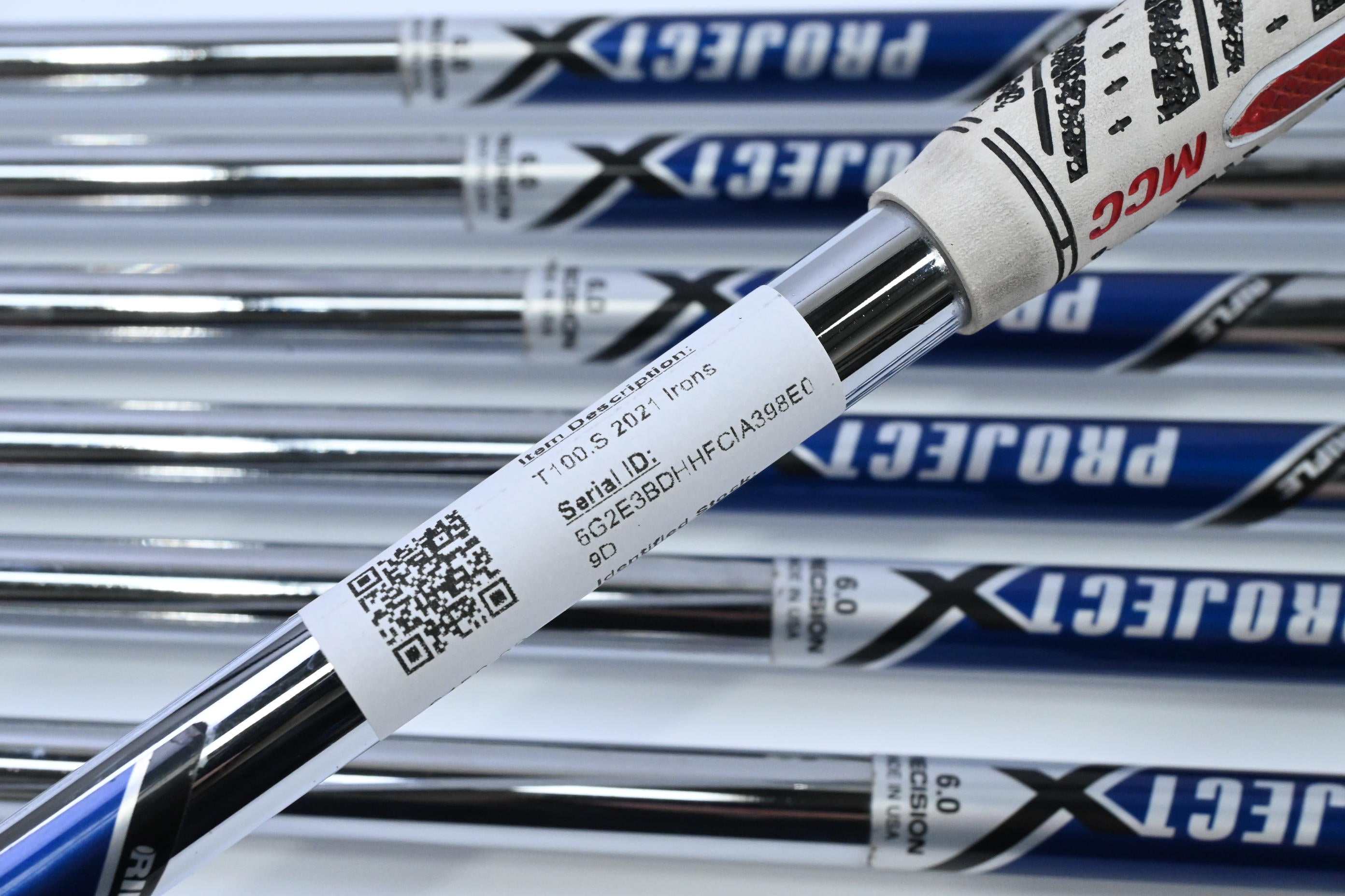 Titleist T100.S 2021 Irons / 4-PW / Stiff Flex Project X Rifle Shafts