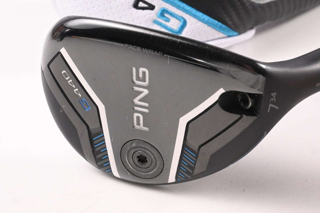 Ping G440 #7 Hybrid / 34 Degree / Regular Flex Ping Alta CB Blue 70 Shaft