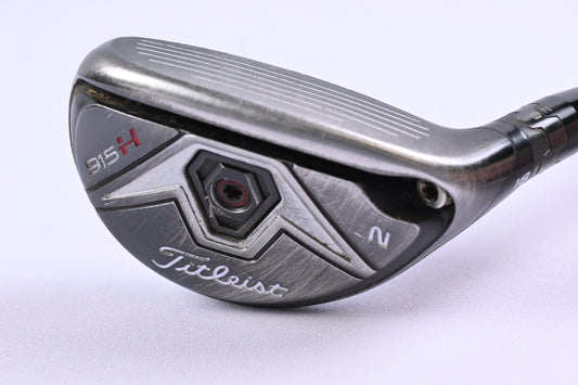Titleist 915H #2 Hybrid / 18 Degree / Stiff Flex Diamana S+ 70 Shaft