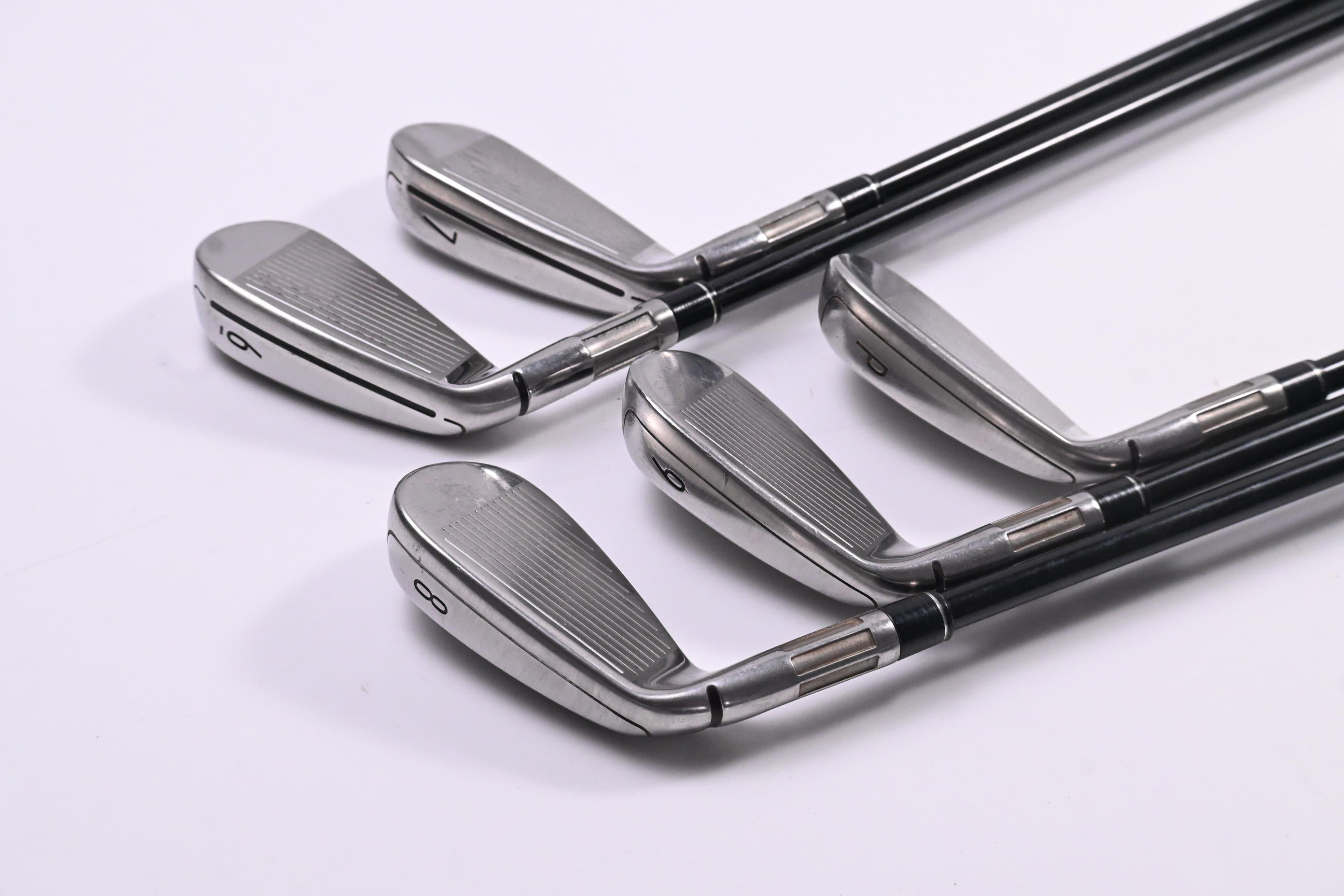 Taylormade M6 Irons / 6-PW / Senior Flex Fujikura Atmos Orange 5 Shafts