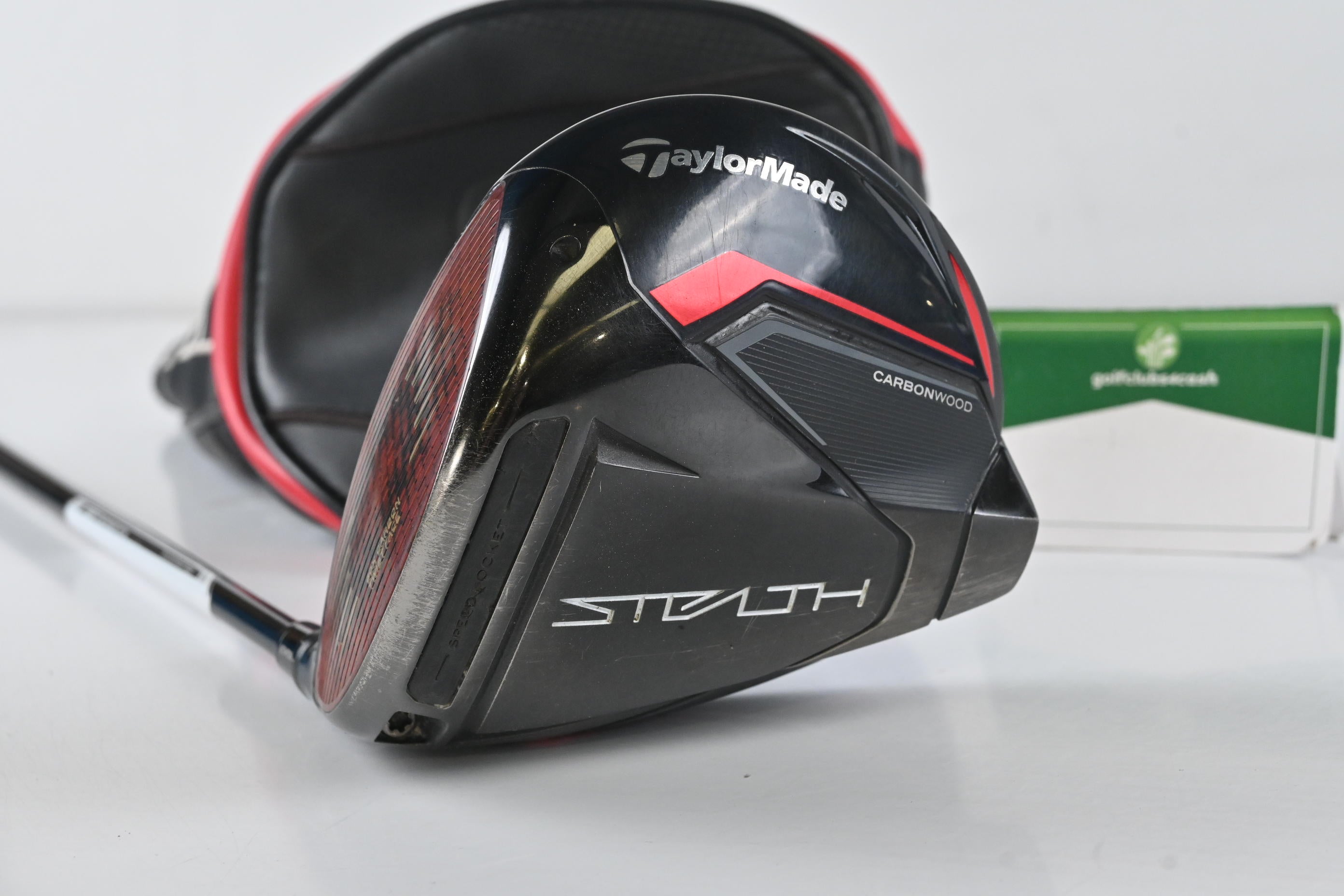 Left Hand Taylormade Stealth Driver / 9 Degree / Stiff Flex Fujikura Ventus Red