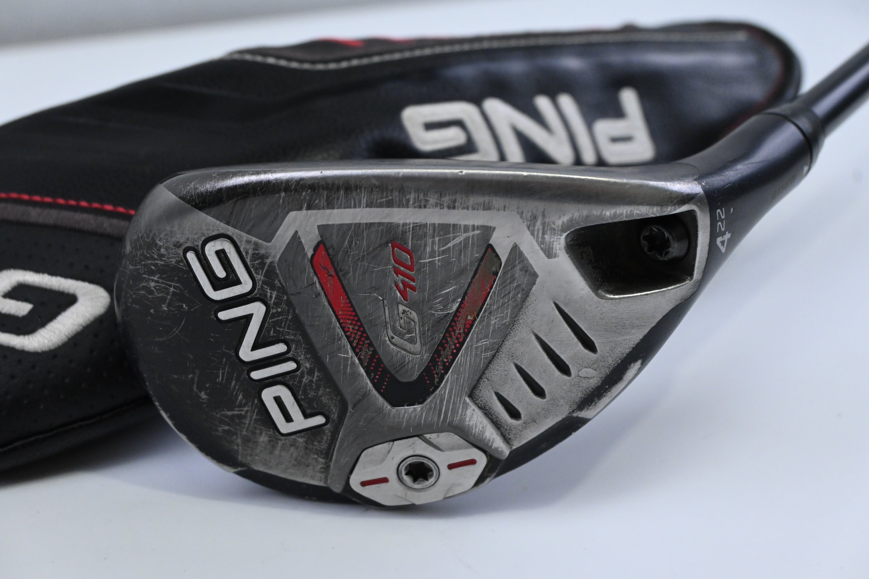 Ping G410 #4 Hybrid / 22 Degree / Regular Flex Ping Alta CB Red 70