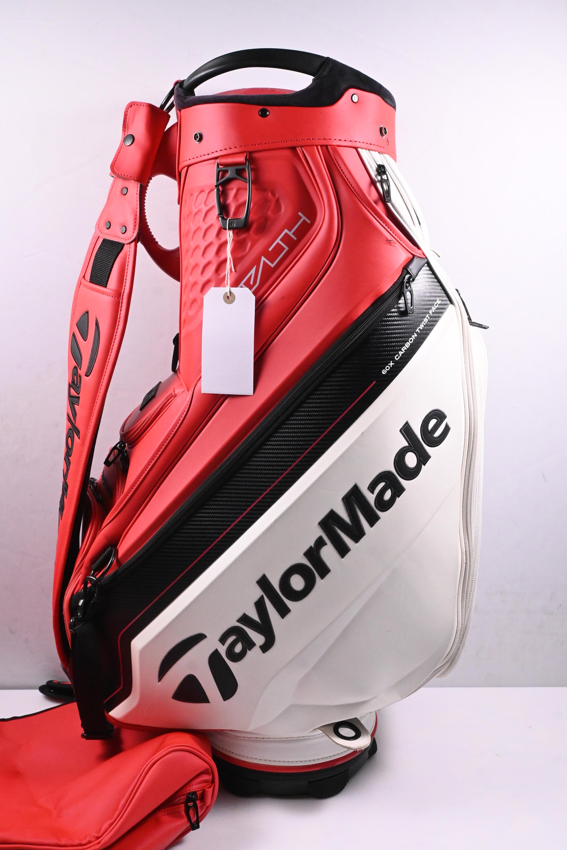 Taylormade Stealth 2 Tour Bag / 6-Way Divider / Red, White