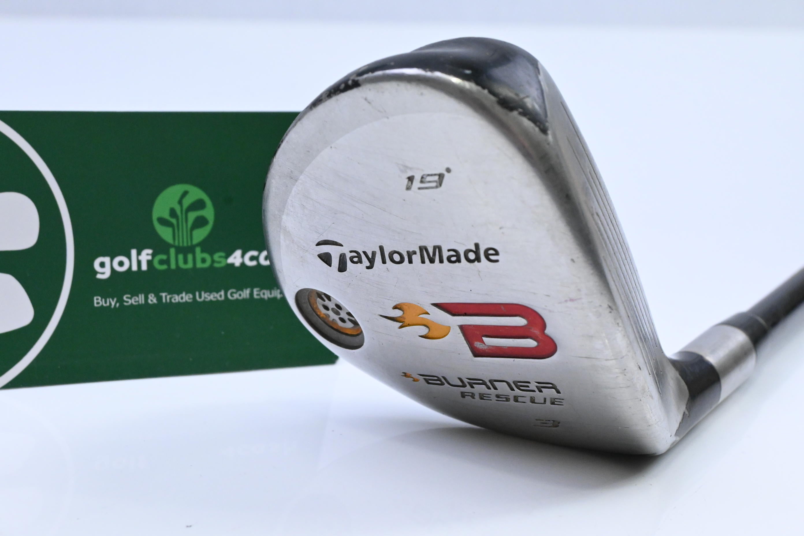 Taylormade Burner 2008 #3 Hybrid / 19 Degree / Regular Flex Taylormade Reax 60