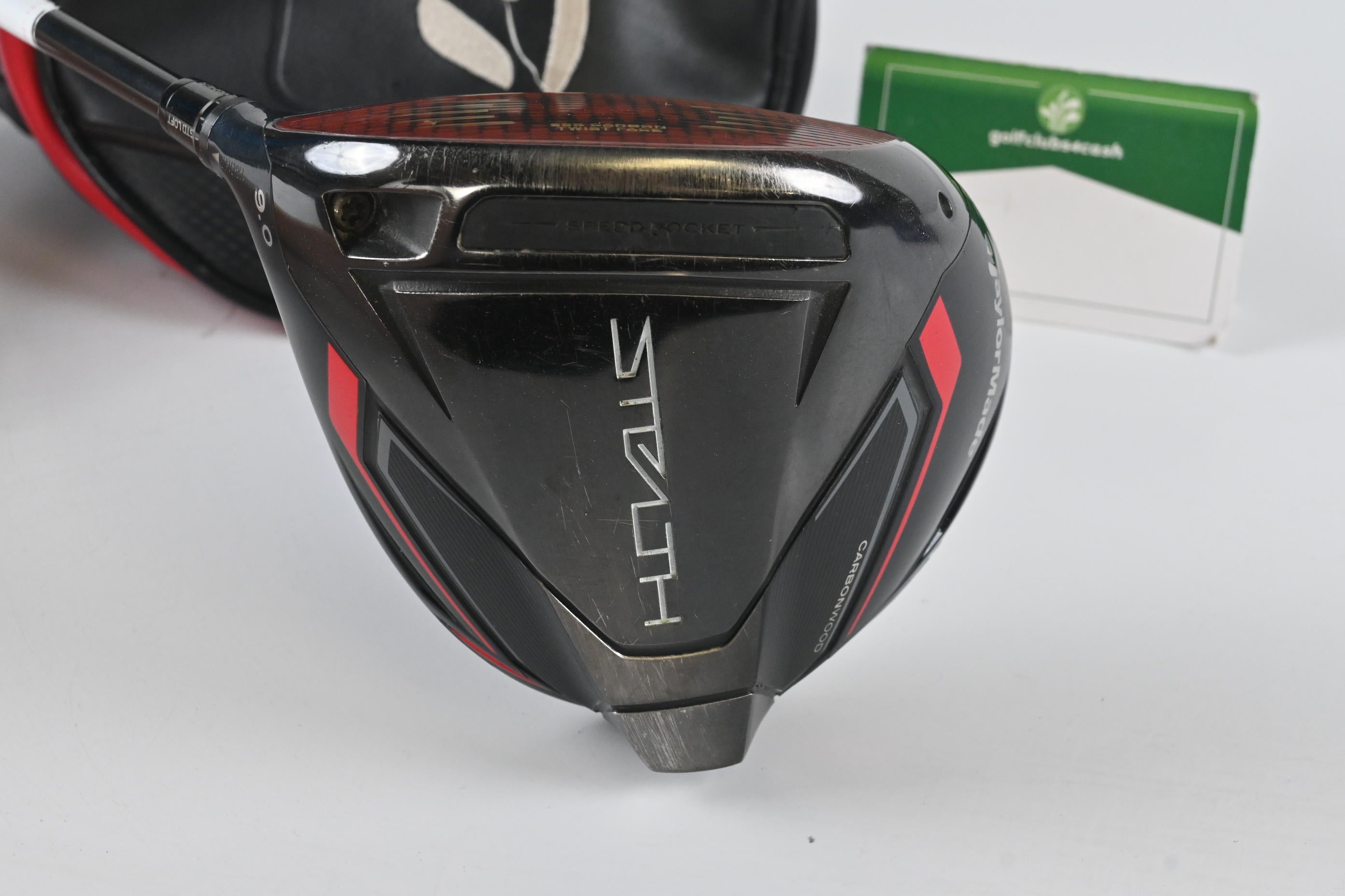 Left Hand Taylormade Stealth Driver / 9 Degree / Stiff Flex Fujikura Ventus Red
