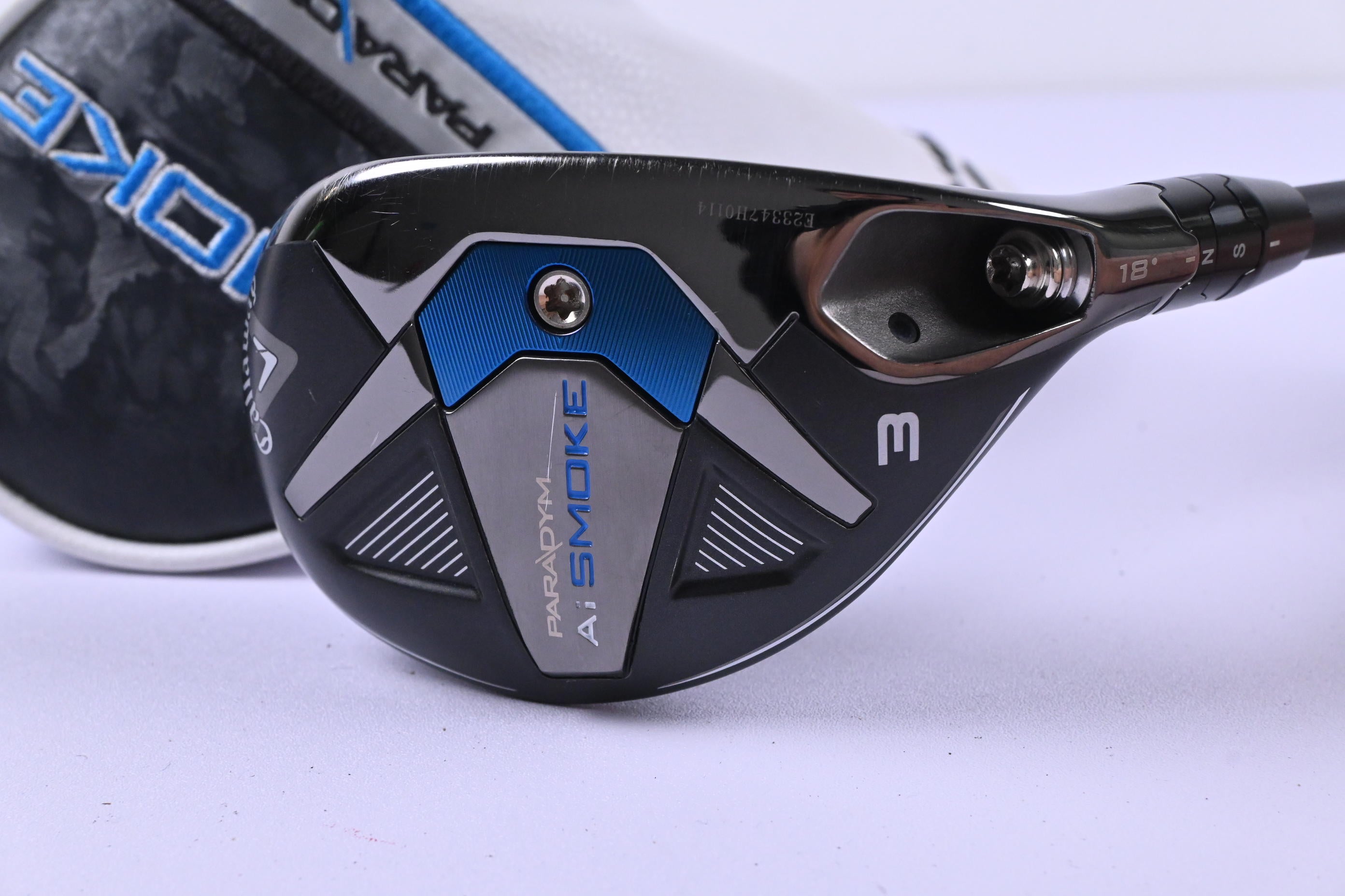 Callaway Paradym Ai Smoke #3 Hybrid / 18 Degree / Regular Flex Cypher 60 Shaft