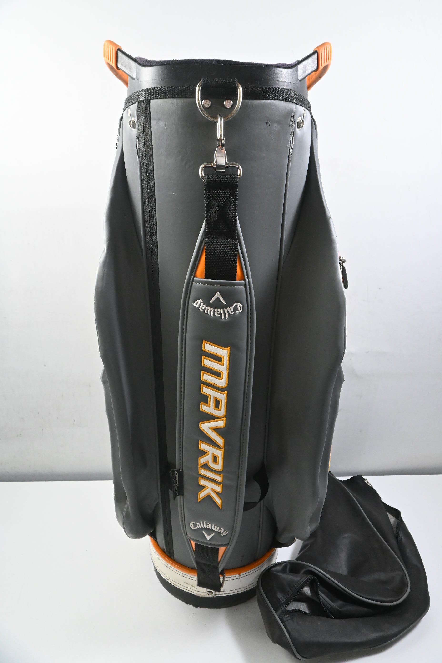 Callaway Mavrik Tour Bag / 14-Way Divider / White, Grey & Orange