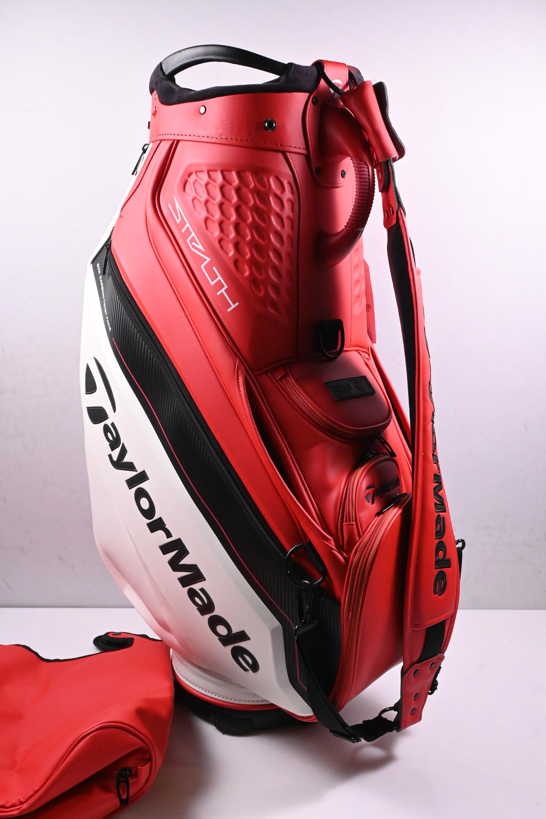 Taylormade Stealth 2 Tour Bag / 6-Way Divider / Red, White