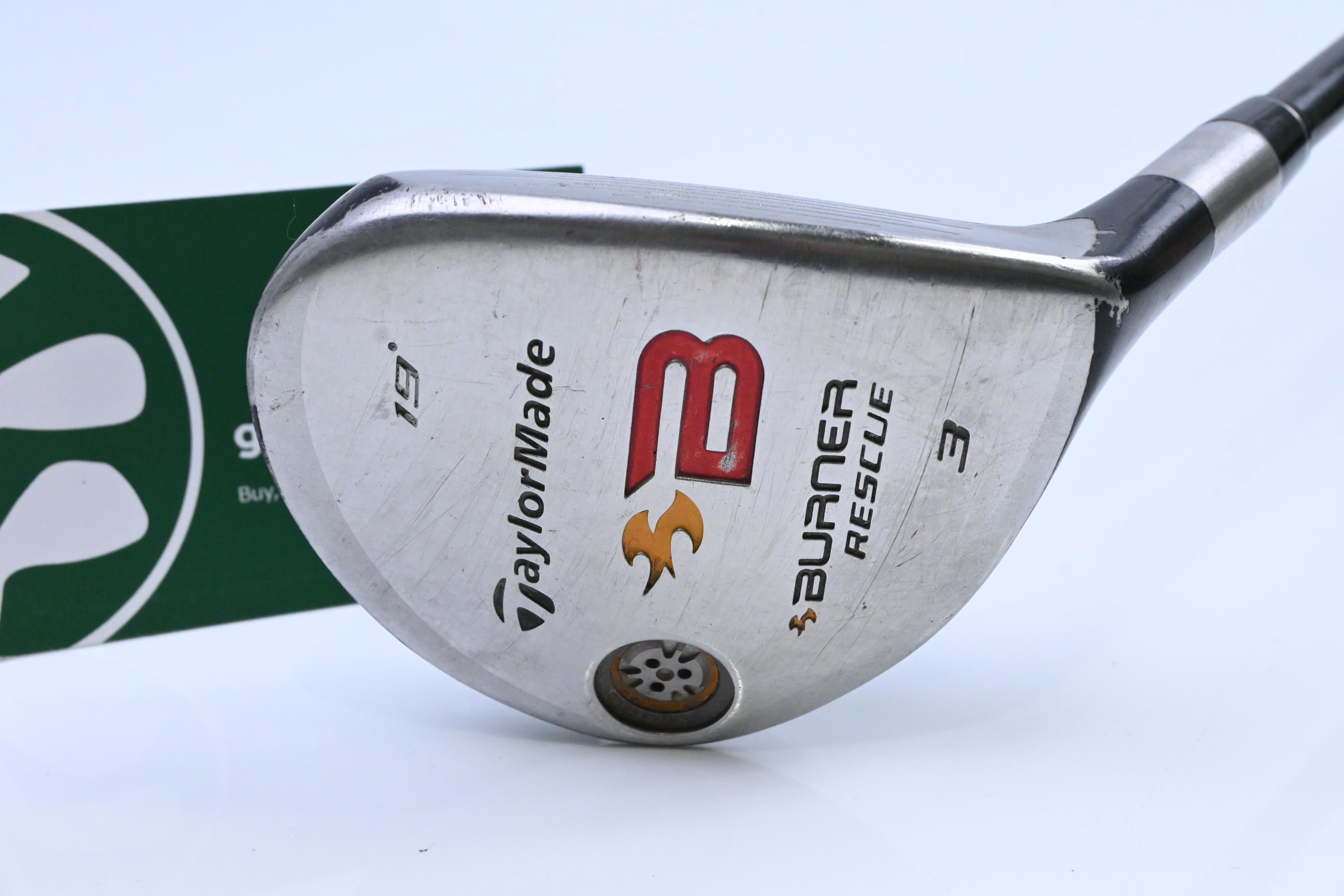Taylormade Burner 2008 #3 Hybrid / 19 Degree / Regular Flex Taylormade Reax 60