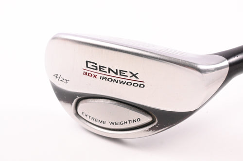 Nickent Genex 3DX #4 Hybrid / 23 Degree / Regular Flex Speed Rated 75 Shaft