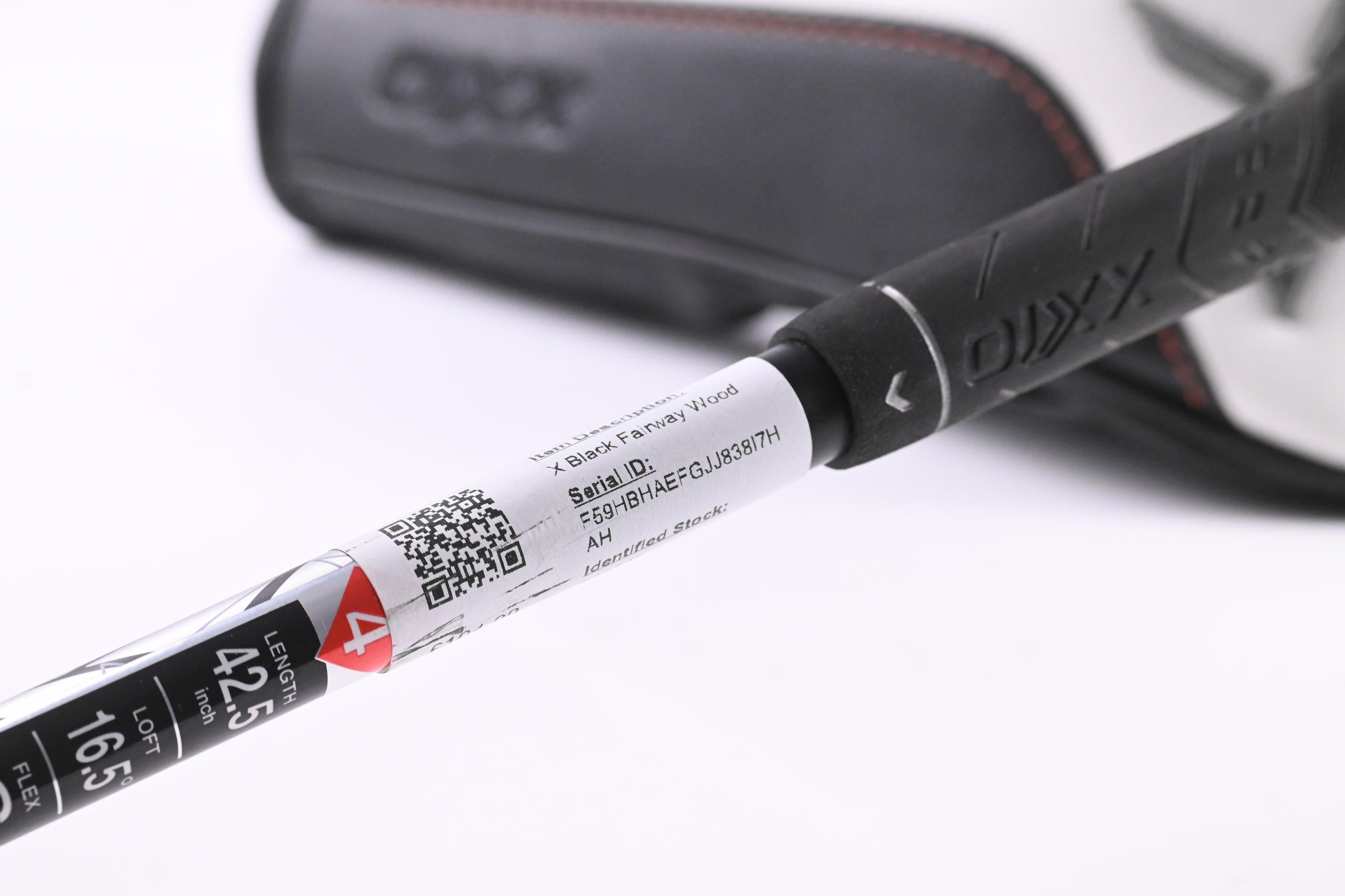 XXIO X Black #4 Wood / 16.5 Degree / Stiff Flex Miyazaki AX-1 47 Shaft