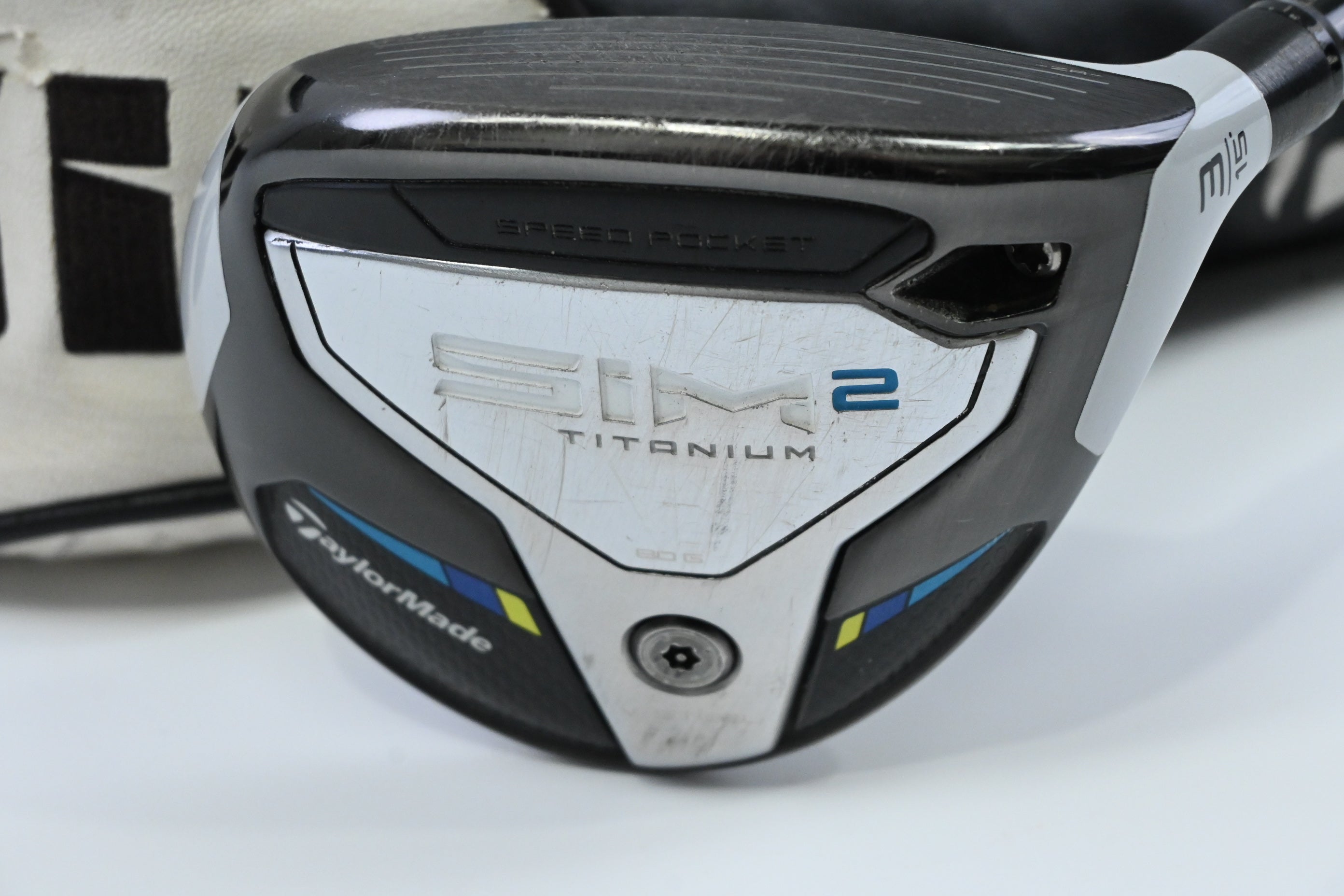 Taylormade SIM2 Ti #3 Wood / 15 Degree / X-Flex Tensei AV Raw Blue 75 Shaft