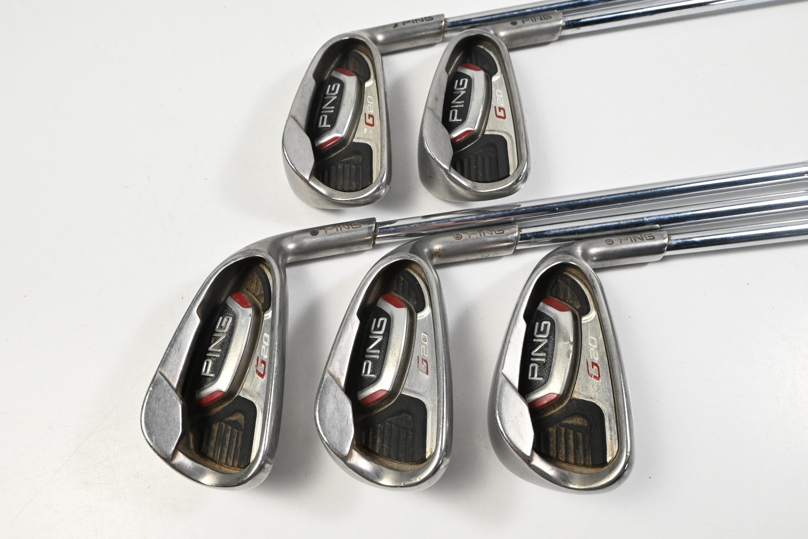 Ping G20 Irons / 5-9i / Black Dot / Regular Flex Ping CFS Shafts