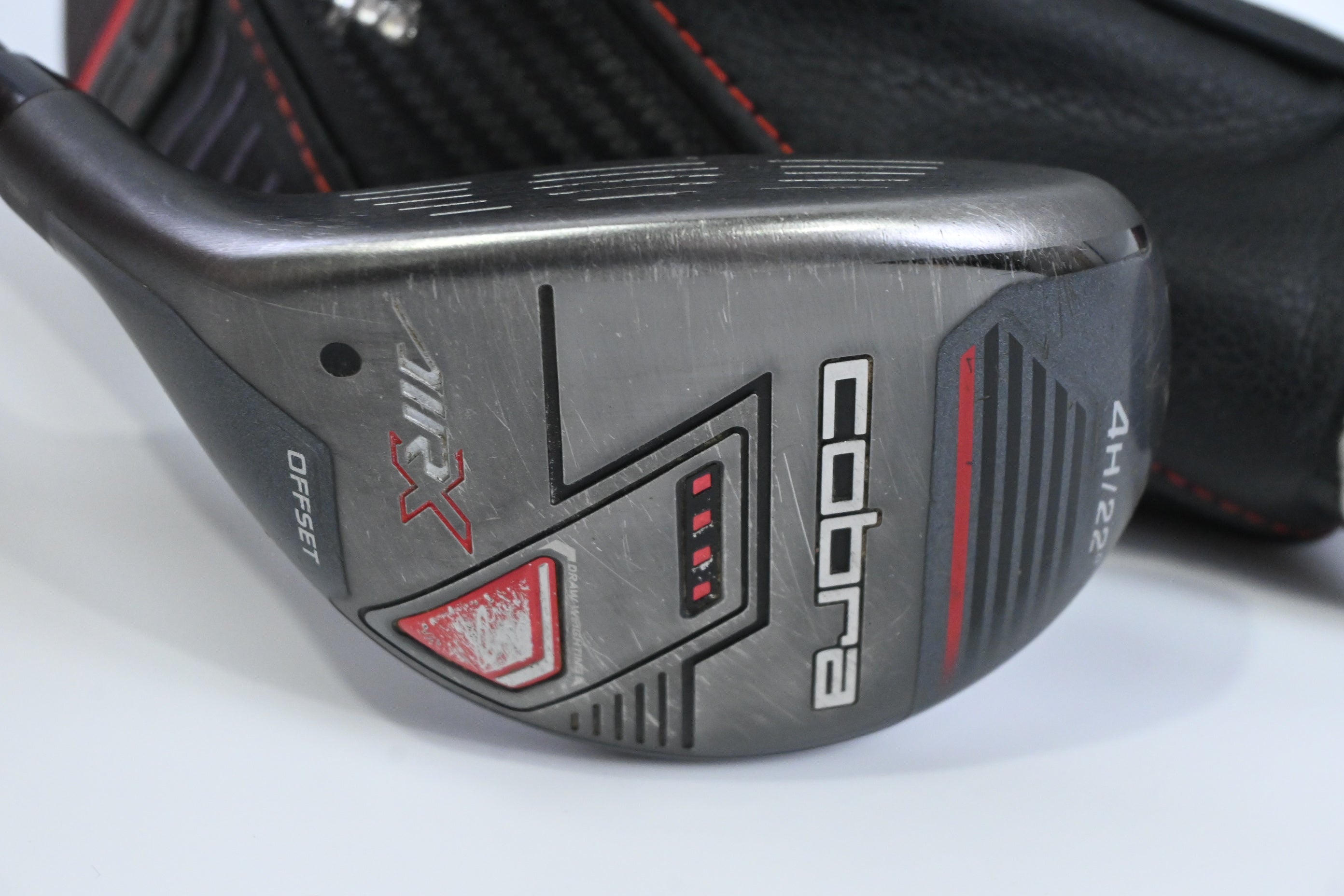 Left Hand Cobra Air-X #4 Hybrid / 22 Degree / Regular Flex Cobra Ultralite 50