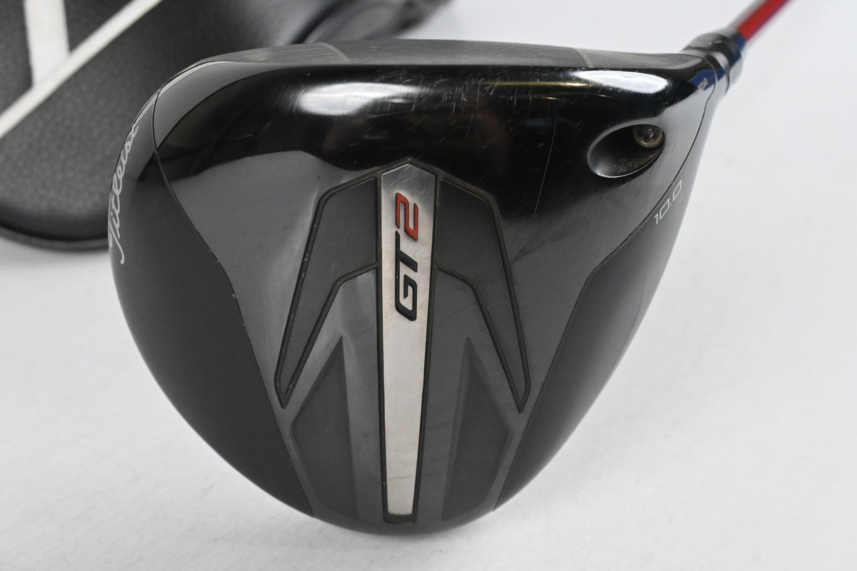 Titleist GT2 Driver / 10 Degree / Stiff Flex Denali Red 50 Shaft