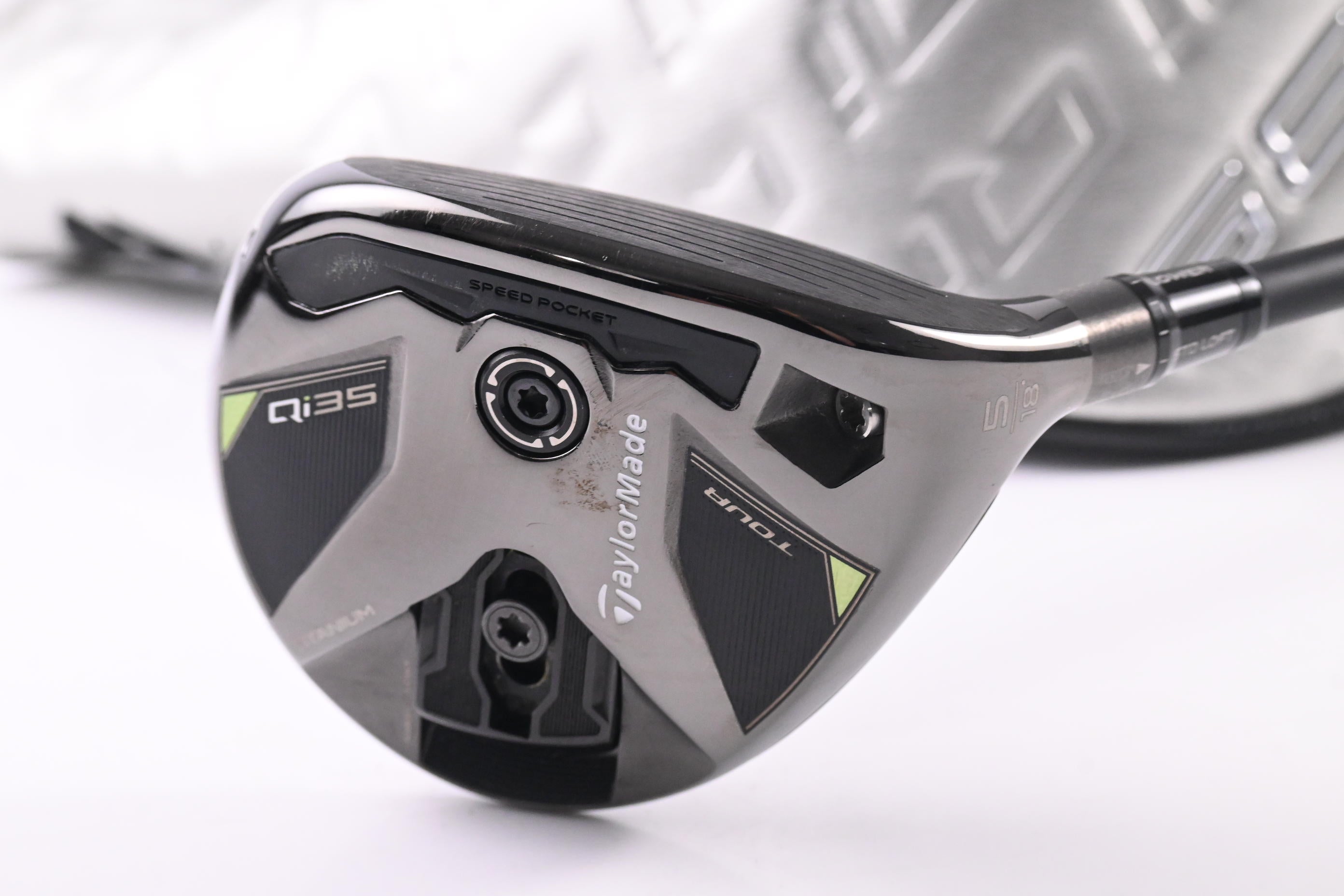 Taylormade Qi35 Tour #5 Wood / 18 Degree / Stiff Flex Kai'li Blue Darkwaves 75