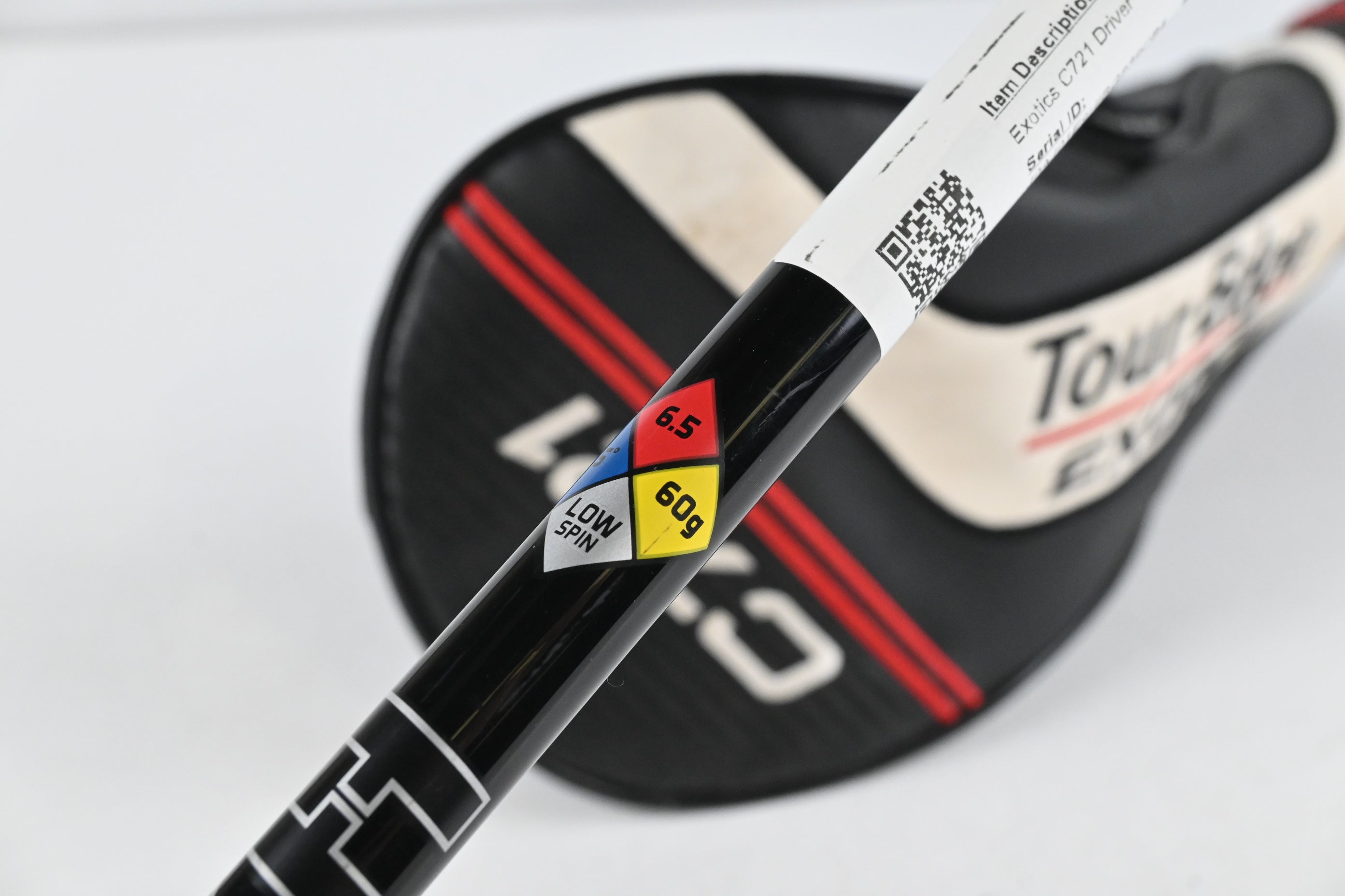 Tour Edge Exotics C721 Driver / 9.5 Degree / X-Flex HZRDUS Smoke Black RDX 60