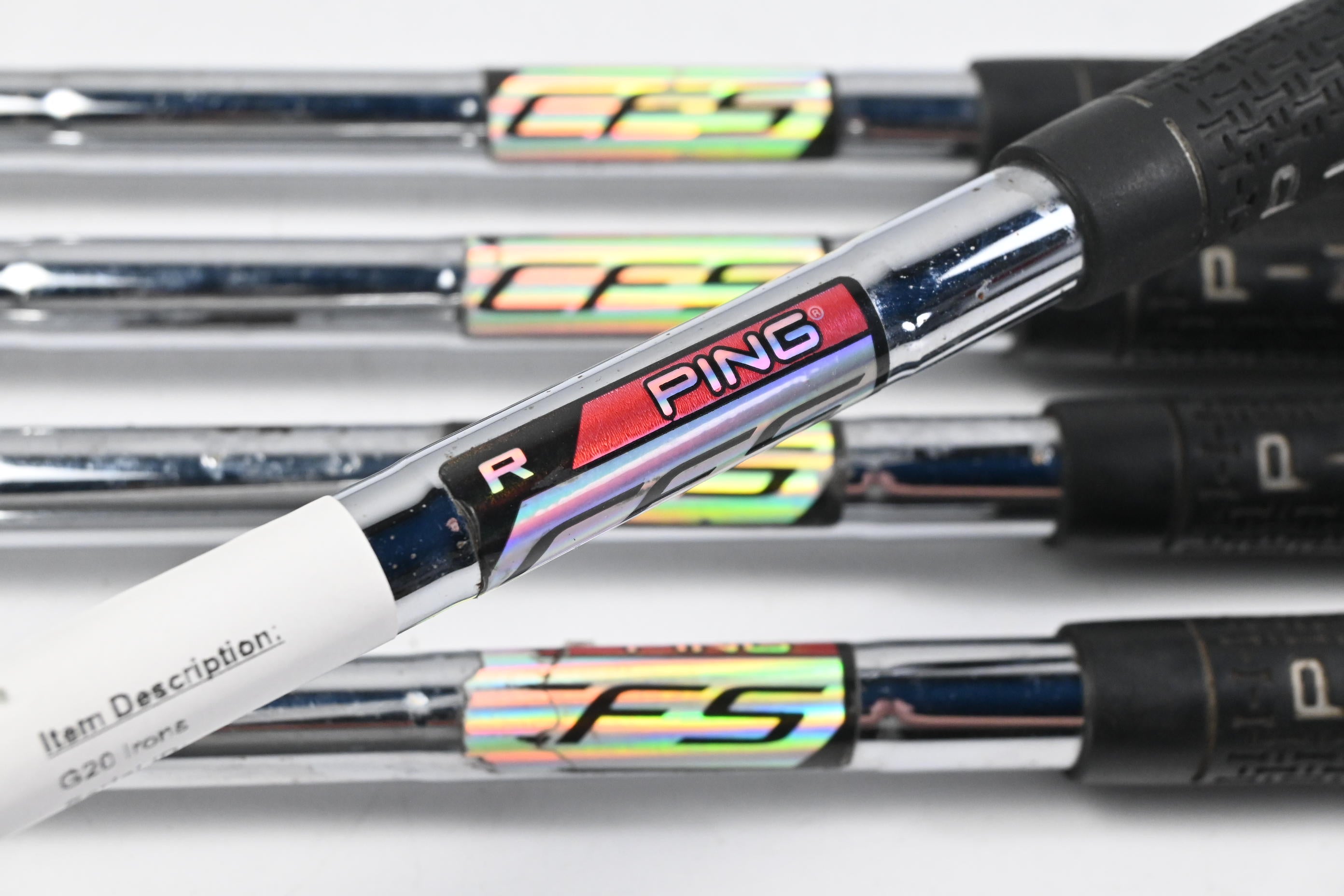 Ping G20 Irons / 5-9i / Black Dot / Regular Flex Ping CFS Shafts