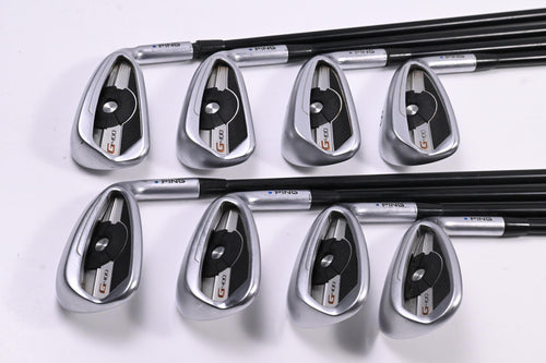 Ping G400 Irons / 5-PW+GW+SW / Blue Dot / Regular Flex Ping Alta CB Shafts