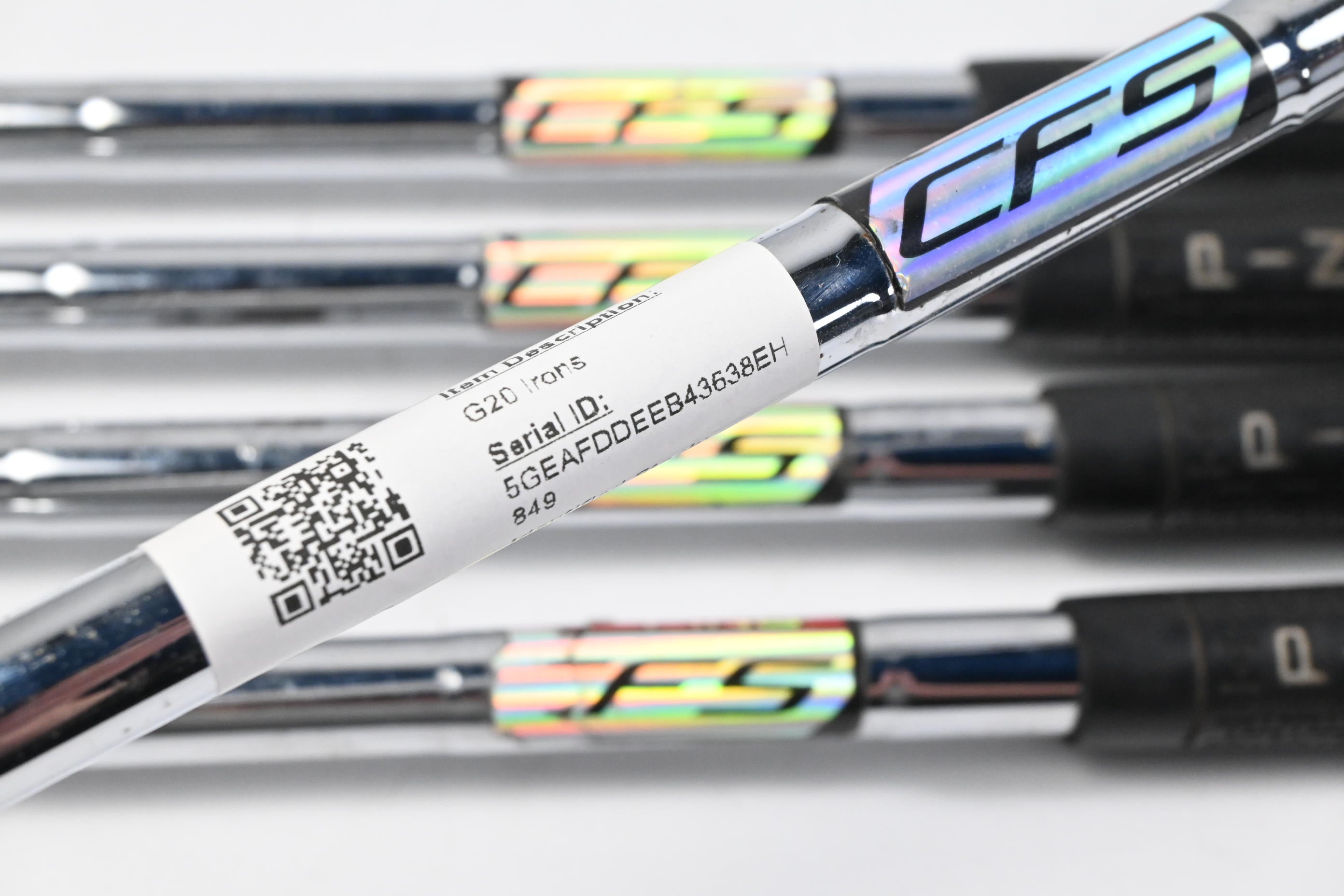 Ping G20 Irons / 5-9i / Black Dot / Regular Flex Ping CFS Shafts