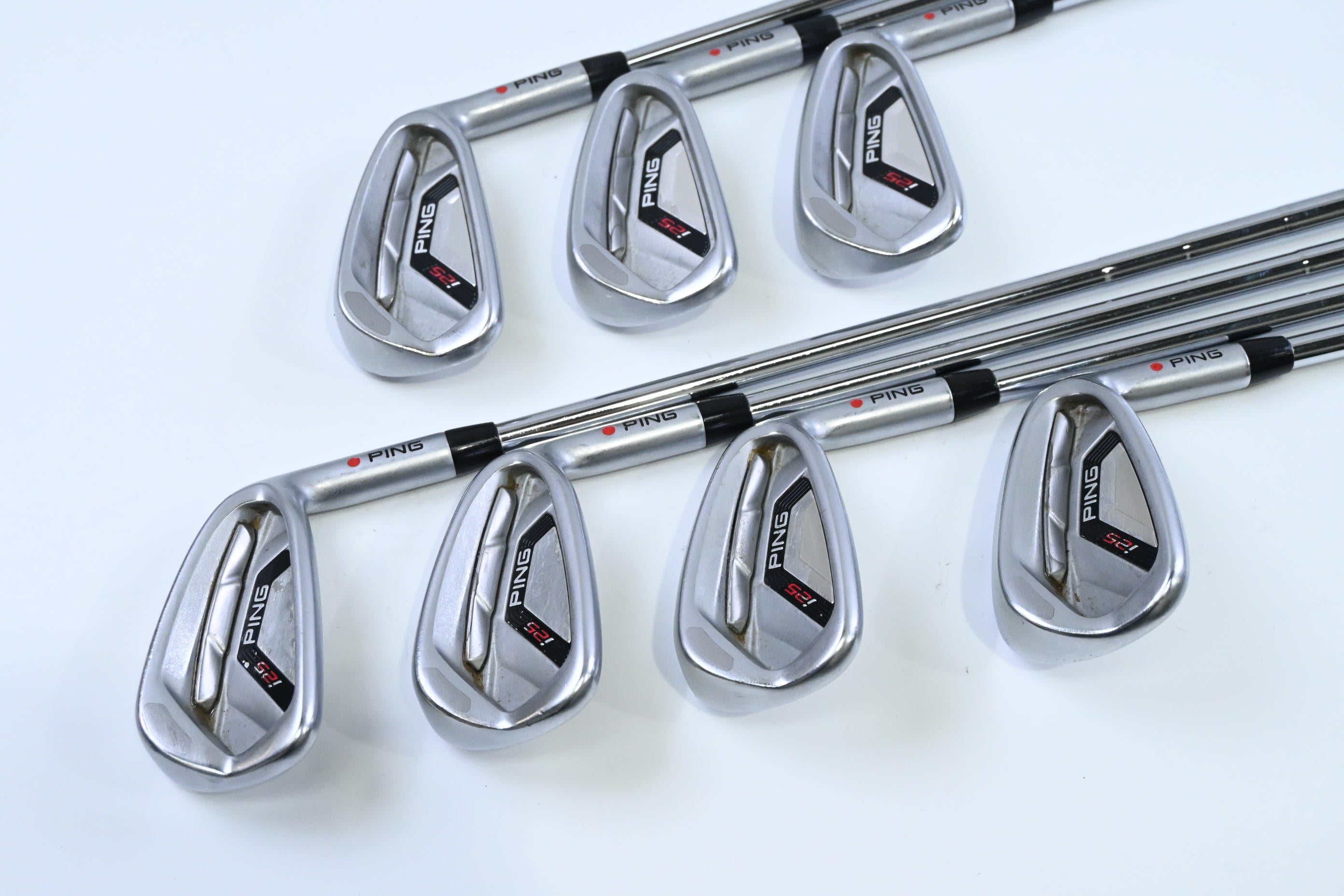 Ping i25 Irons / 4-PW / Red Dot / Regular Flex Ping CFS Shafts