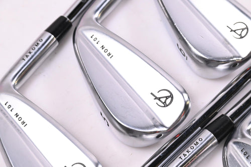 Takomo 101 Irons / 4-PW / Regular Flex KBS Tour Lite Shafts