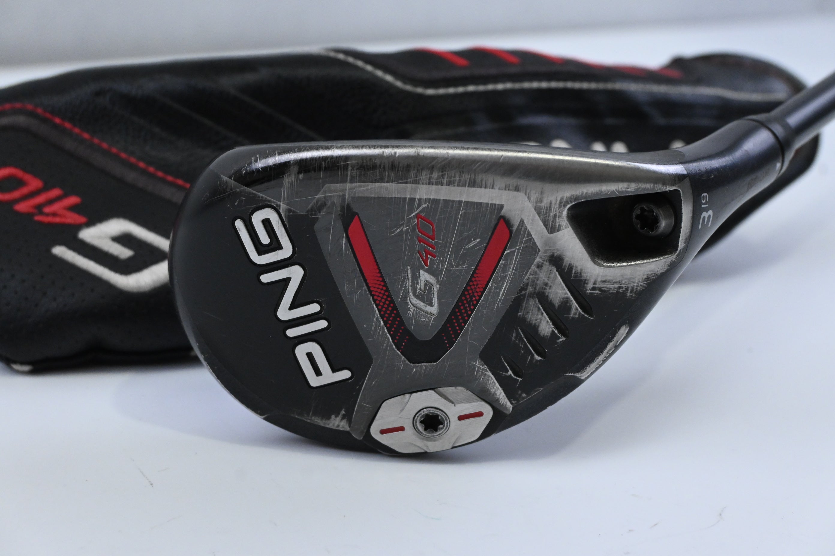 Ping G410 #3 Hybrid / 19 Degree / Regular Flex Ping Alta CB Red 70 Shaft