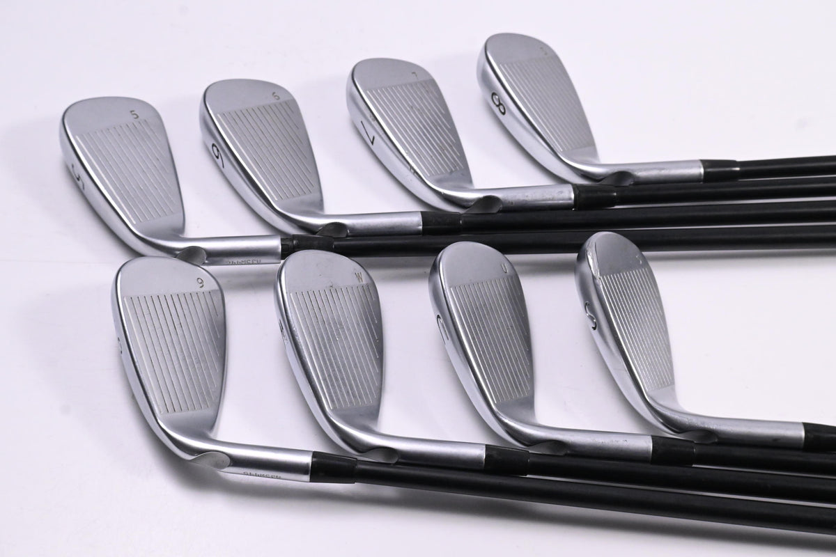 Ping G400 Irons / 5-PW+GW+SW / Blue Dot / Regular Flex Ping Alta CB Shafts