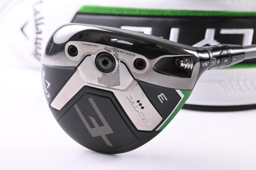 Callaway Elyte Triple Diamond #3 Wood / 15 Degree / Stiff Flex Denali Charcoal