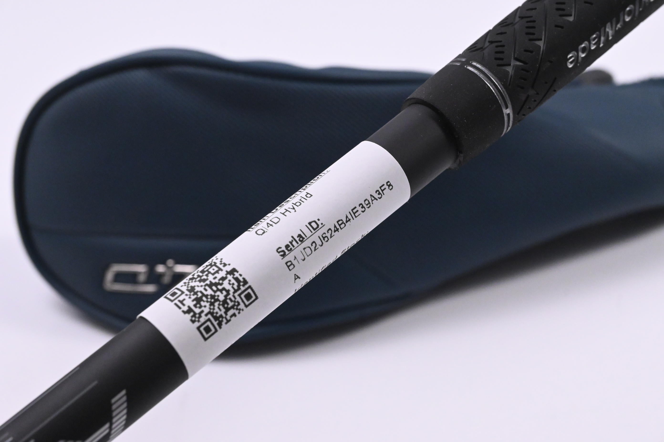 Left Hand Taylormade Qi4D #4 Hybrid / 22 Degree / Regular Flex KBS REAX 65 Shaft