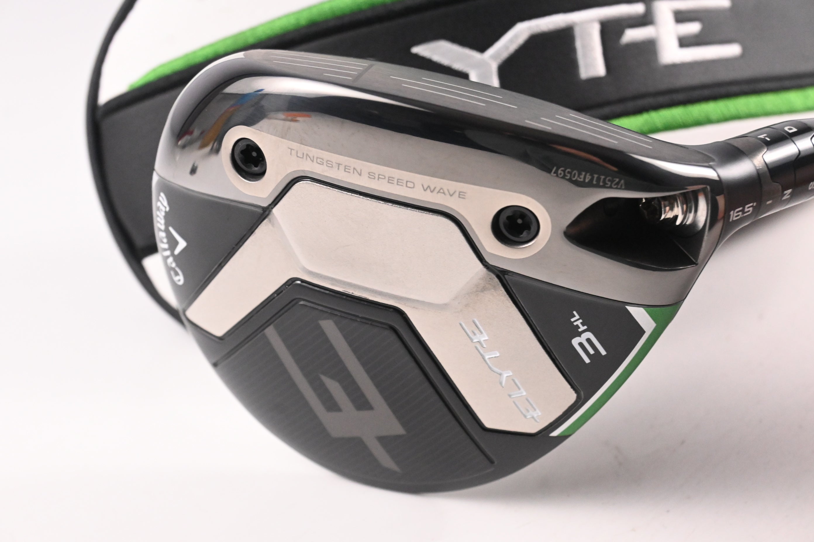 Callaway Elyte #3 Wood / 16.5 Degree / Stiff Flex Diamana D+ 80 Shaft