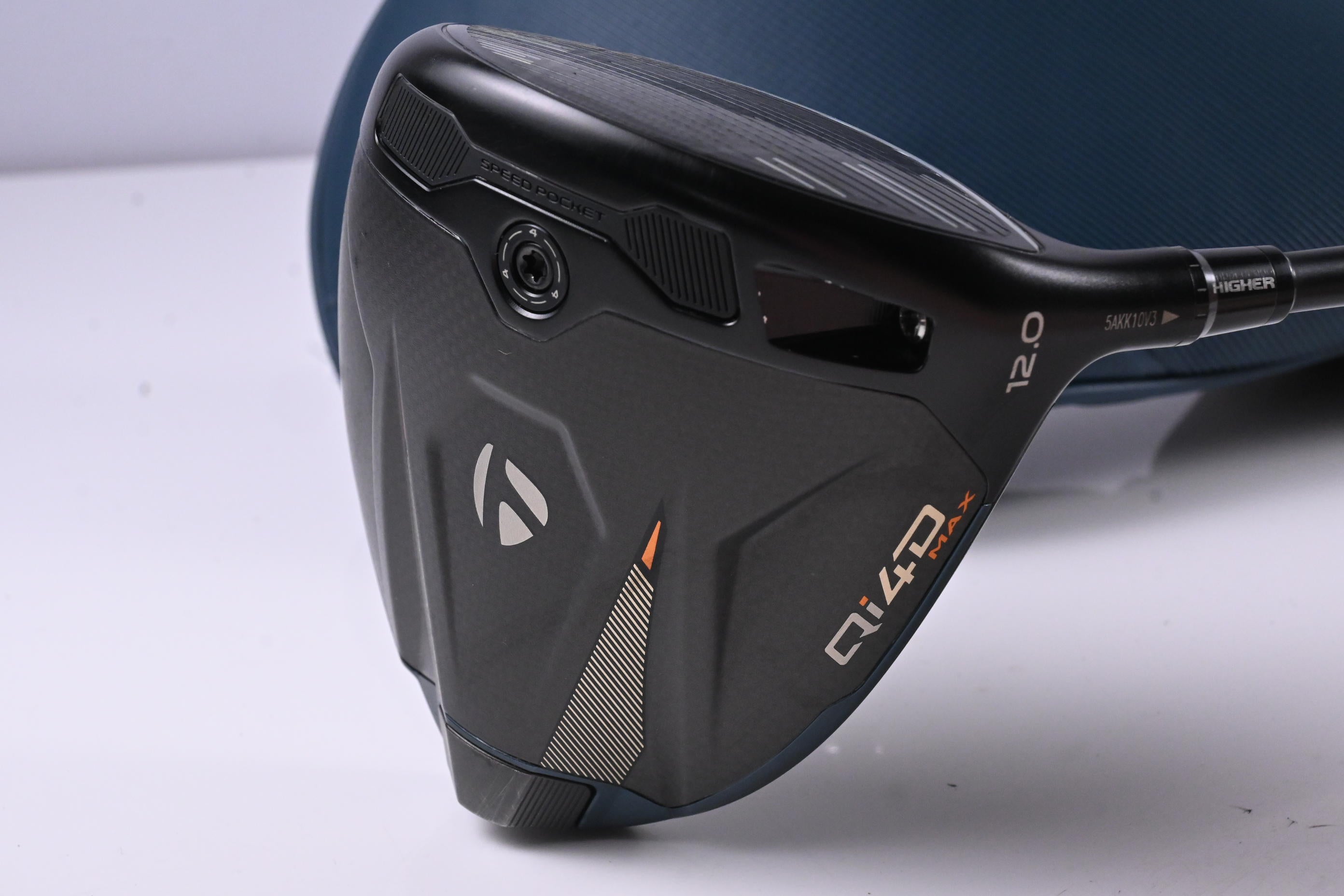 Taylormade Qi4D Max Driver / 12 Degree / X-Flex HZRDUS Yellow 63 Shaft