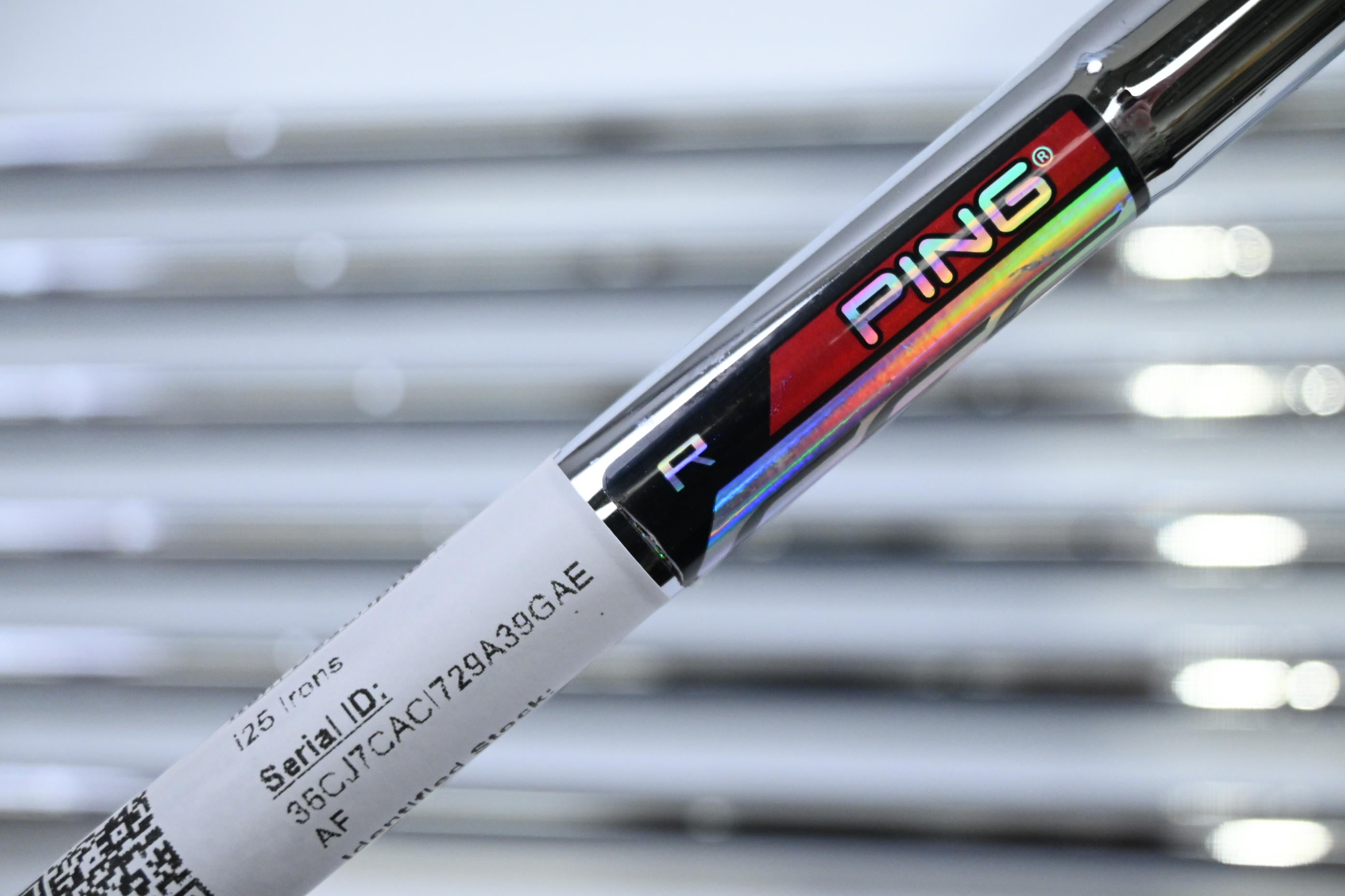 Ping i25 Irons / 4-PW / Red Dot / Regular Flex Ping CFS Shafts