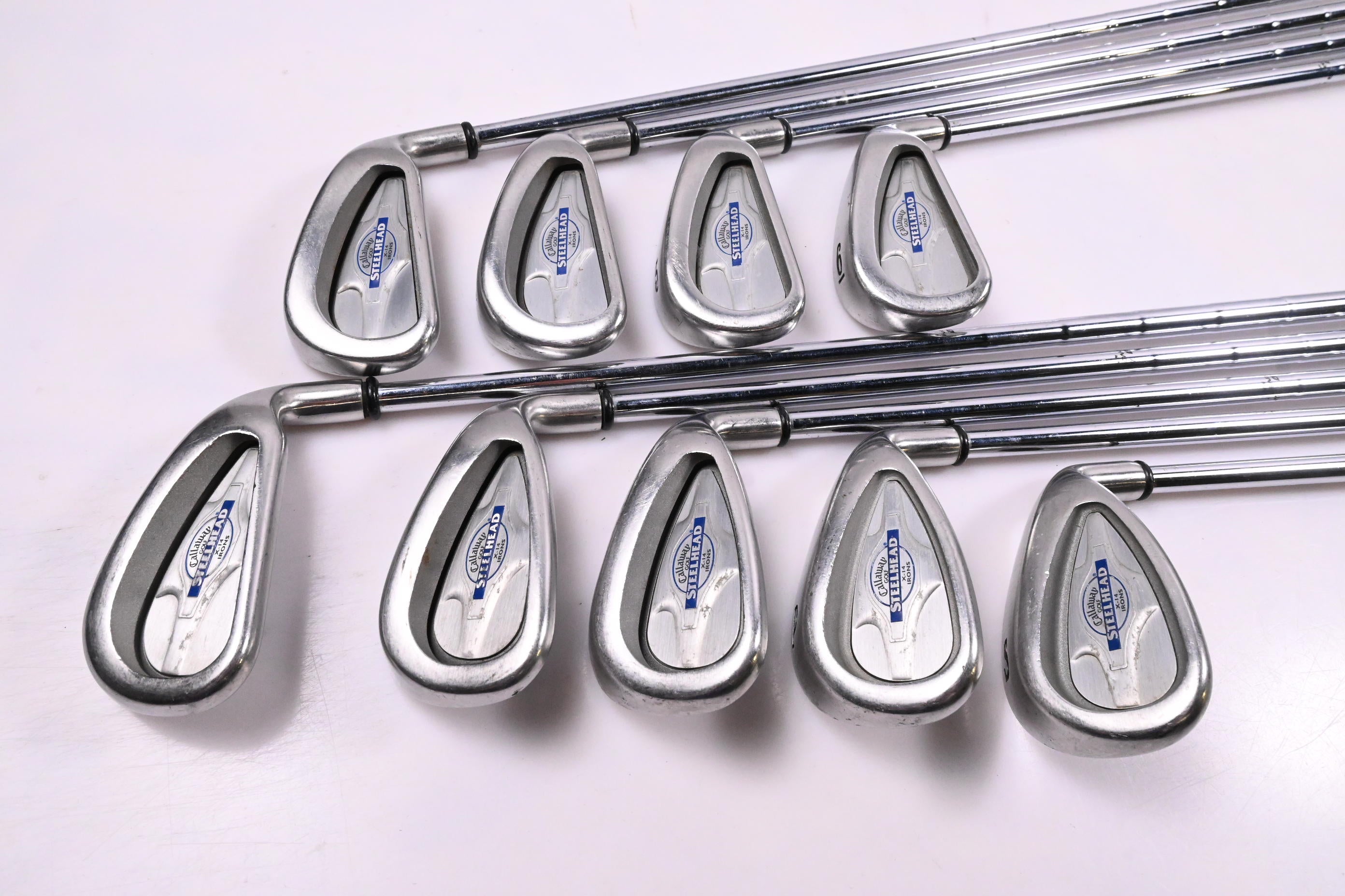 Callaway X-14 Irons / 3-PW+SW / UniFlex Callaway Shafts