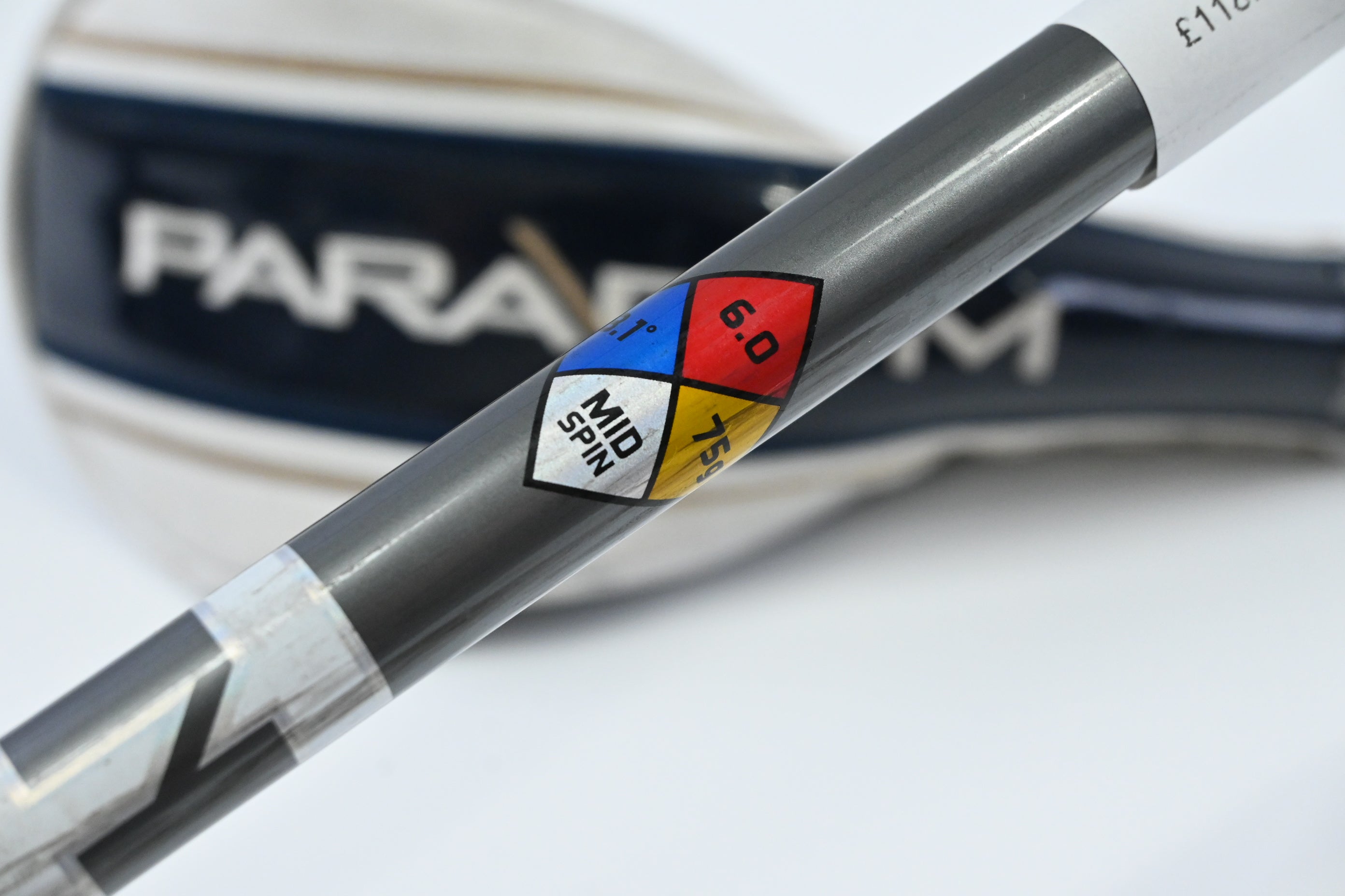 Callaway Paradym #3 Hybrid / 18 Degree / Stiff Flex HZRDUS Gen4 Silver 75 Shaft