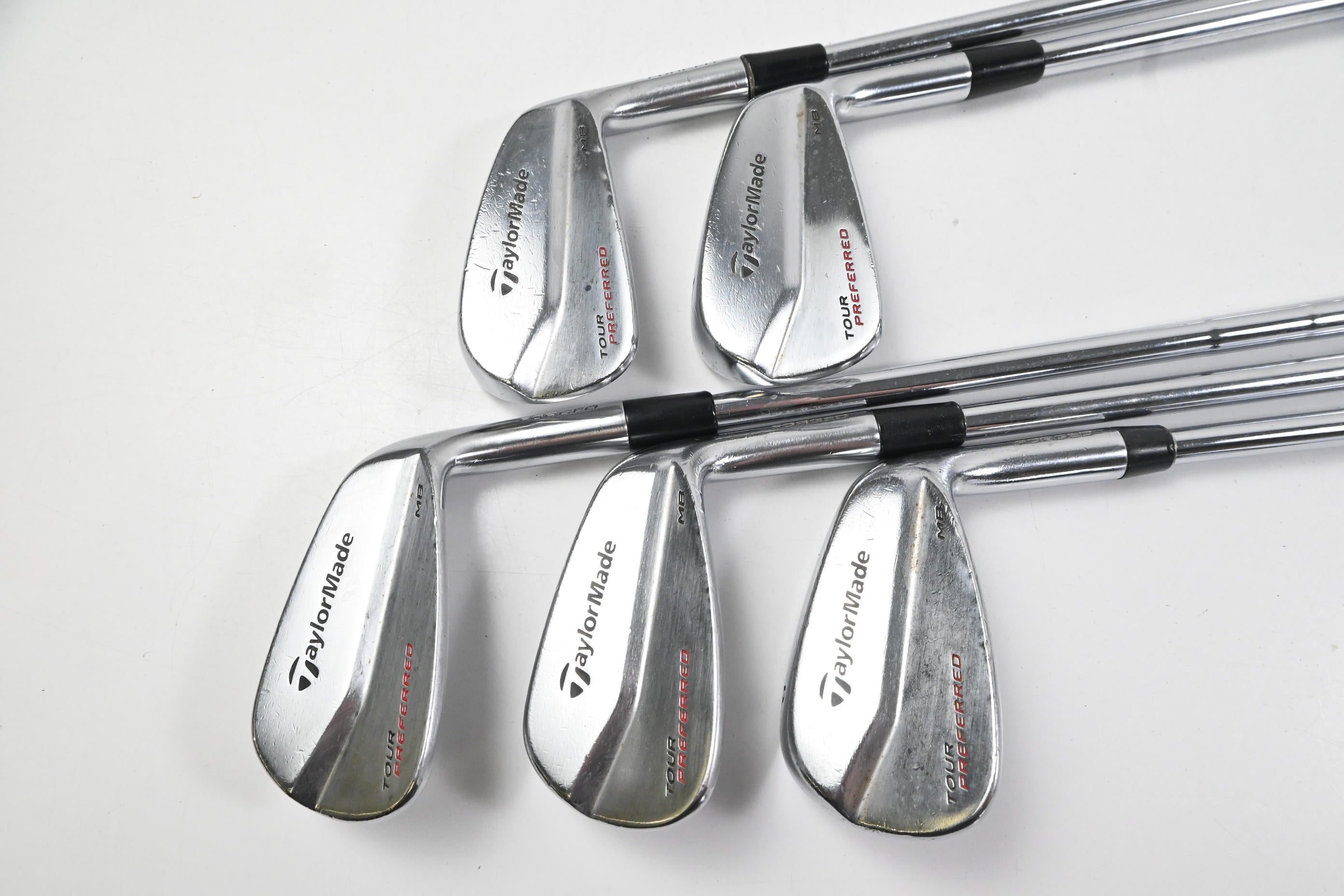 Taylormade Tour Preferred MB 2014 Irons / 6-PW / Stiff Flex KBS Tour Steel Shafts