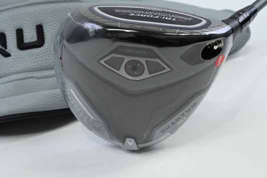 Callaway Quantum Max Driver / 9 Degree / Stiff Flex Denali Frost Silver 60 Shaft