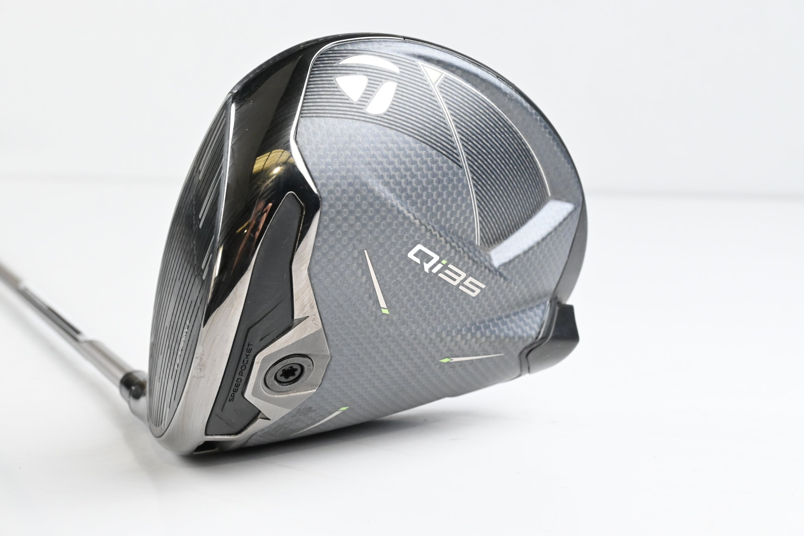 Left Hand Taylormade Qi35 Driver / 9 Degree / Regular Flex UST Mamiya Helium 5