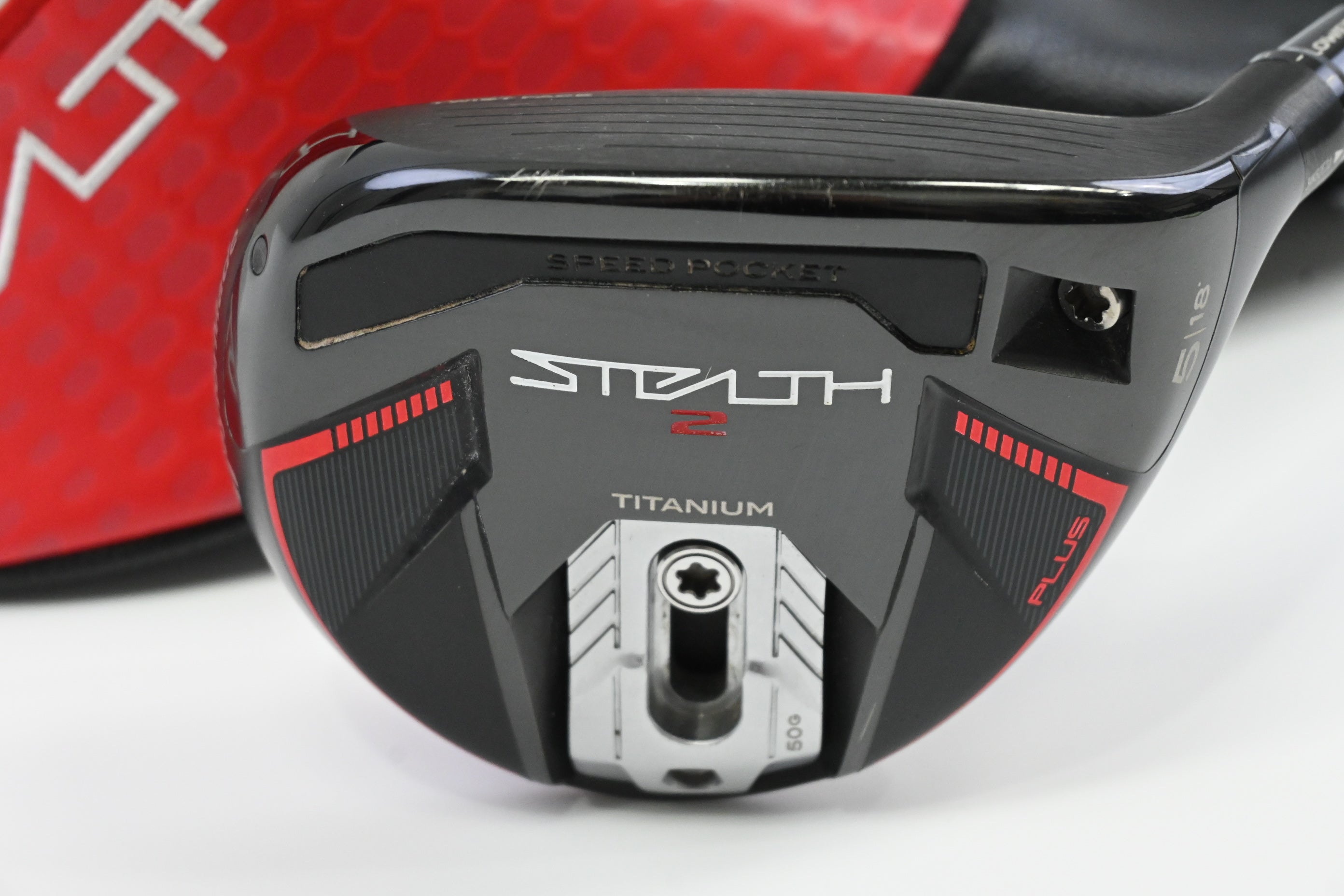 Taylormade Stealth 2 Plus #5 Wood / 18 Degree / Regular Flex HZRDUS Smoke Red 65